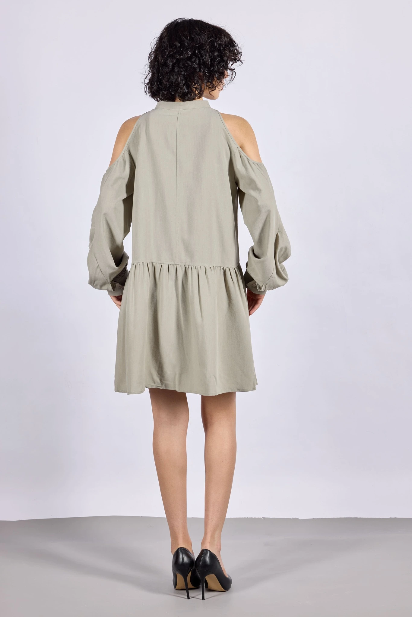 Платье хаки для женщин 44149-14 54