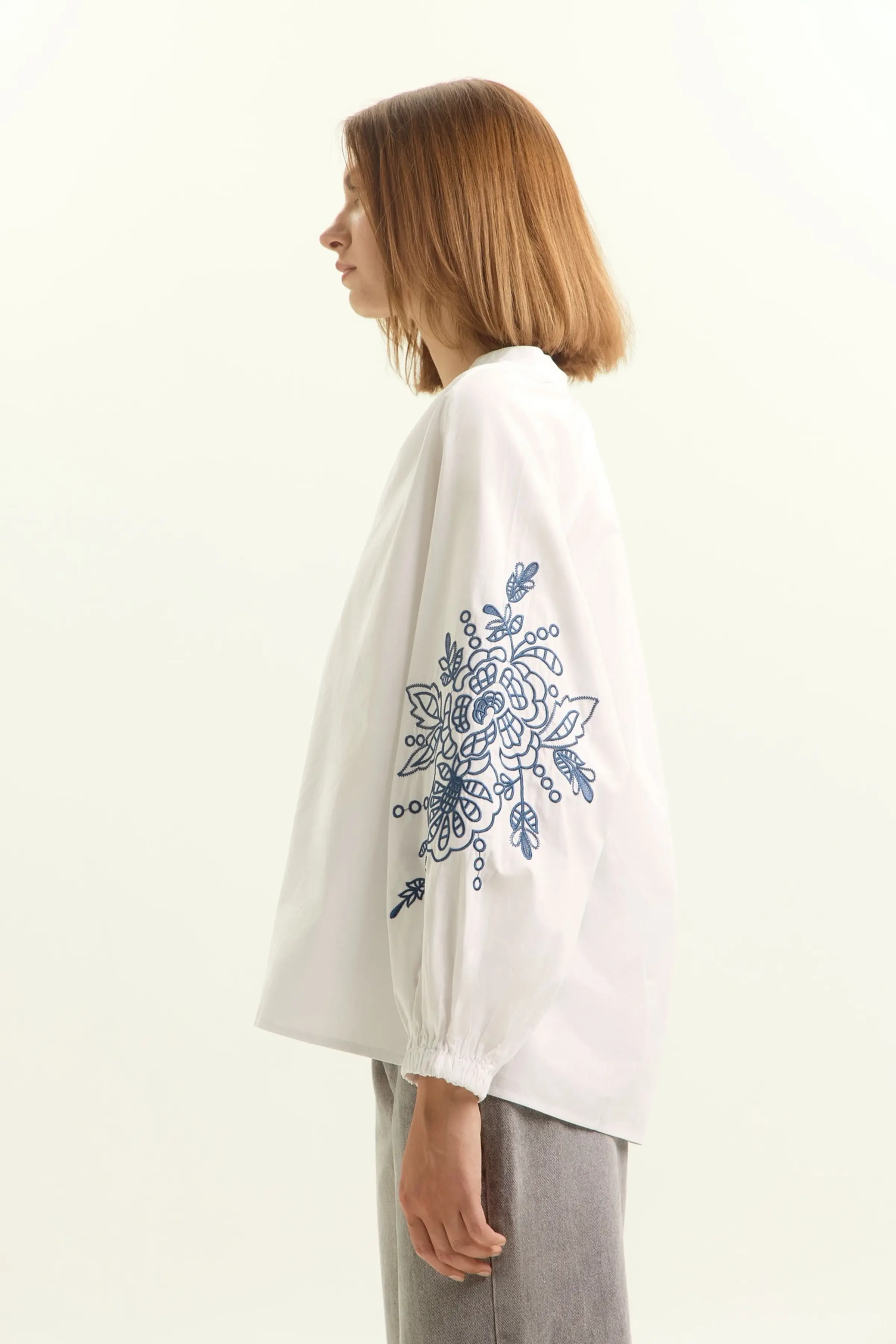 Блузка белый для женщин 45166-4 28