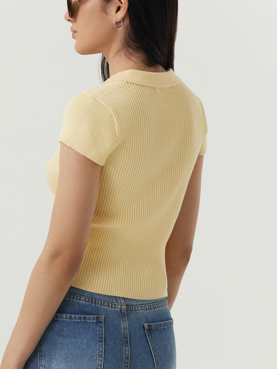 Джемпер желтый для женщин 48155-5 60