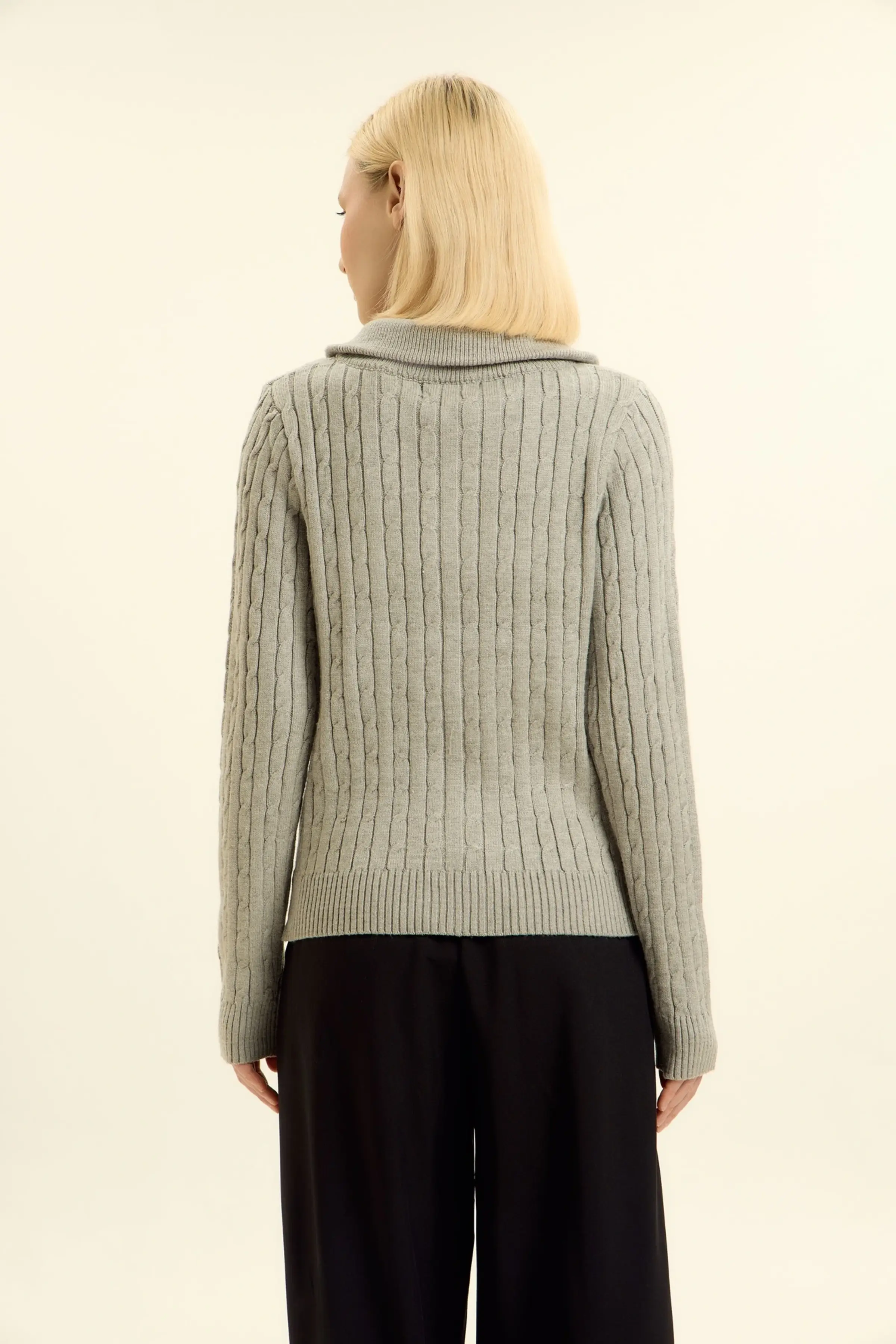 Кардиган серый для женщин 46205-61 50