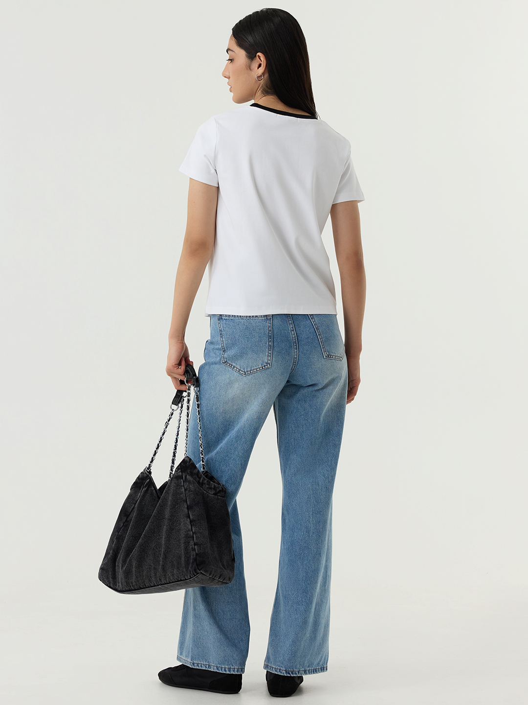 Футболка черный для женщин 48272-1 67