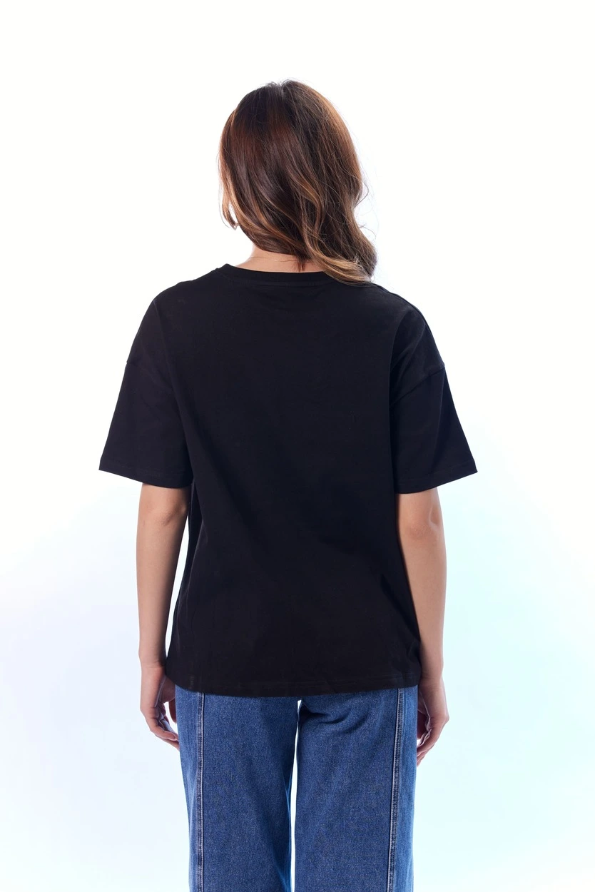 Футболка черный для женщин 44177-1 67