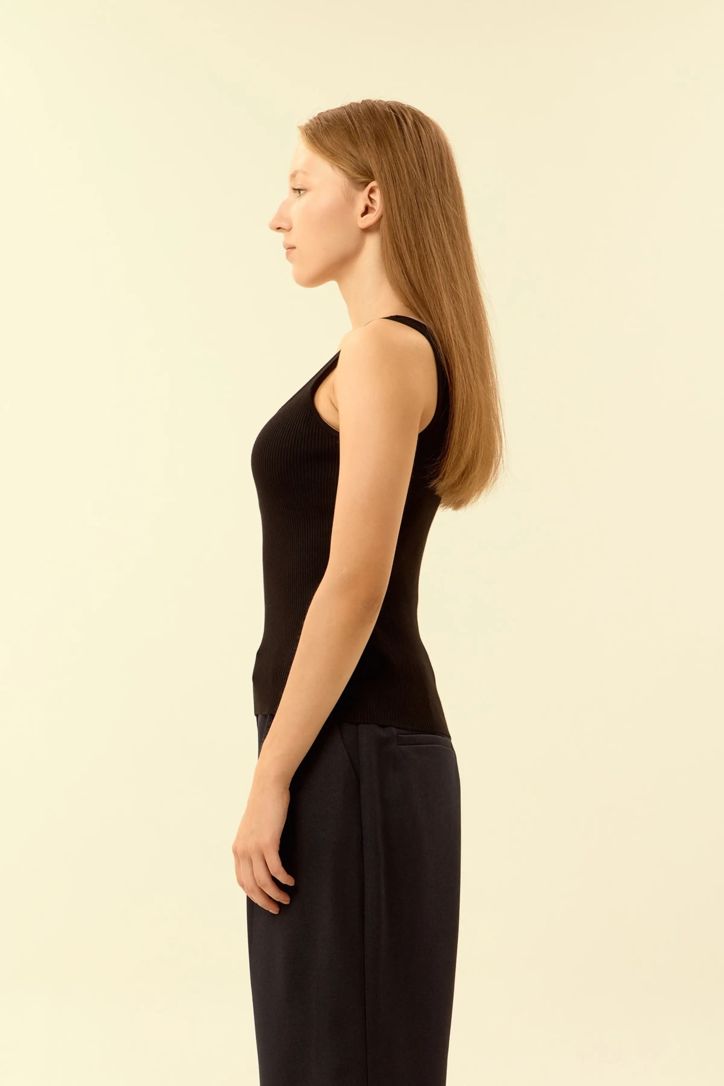 Топ черный для женщин 46115-1 46