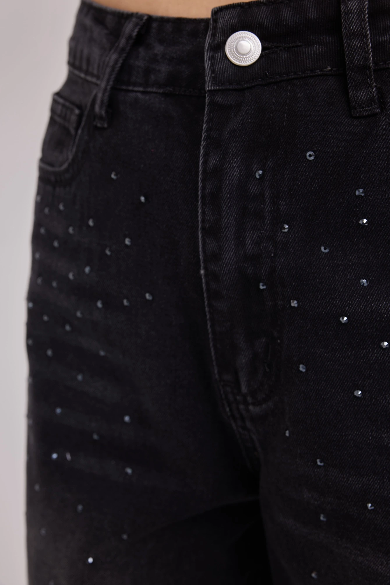 Джинсы черный для женщин 40187-1 74