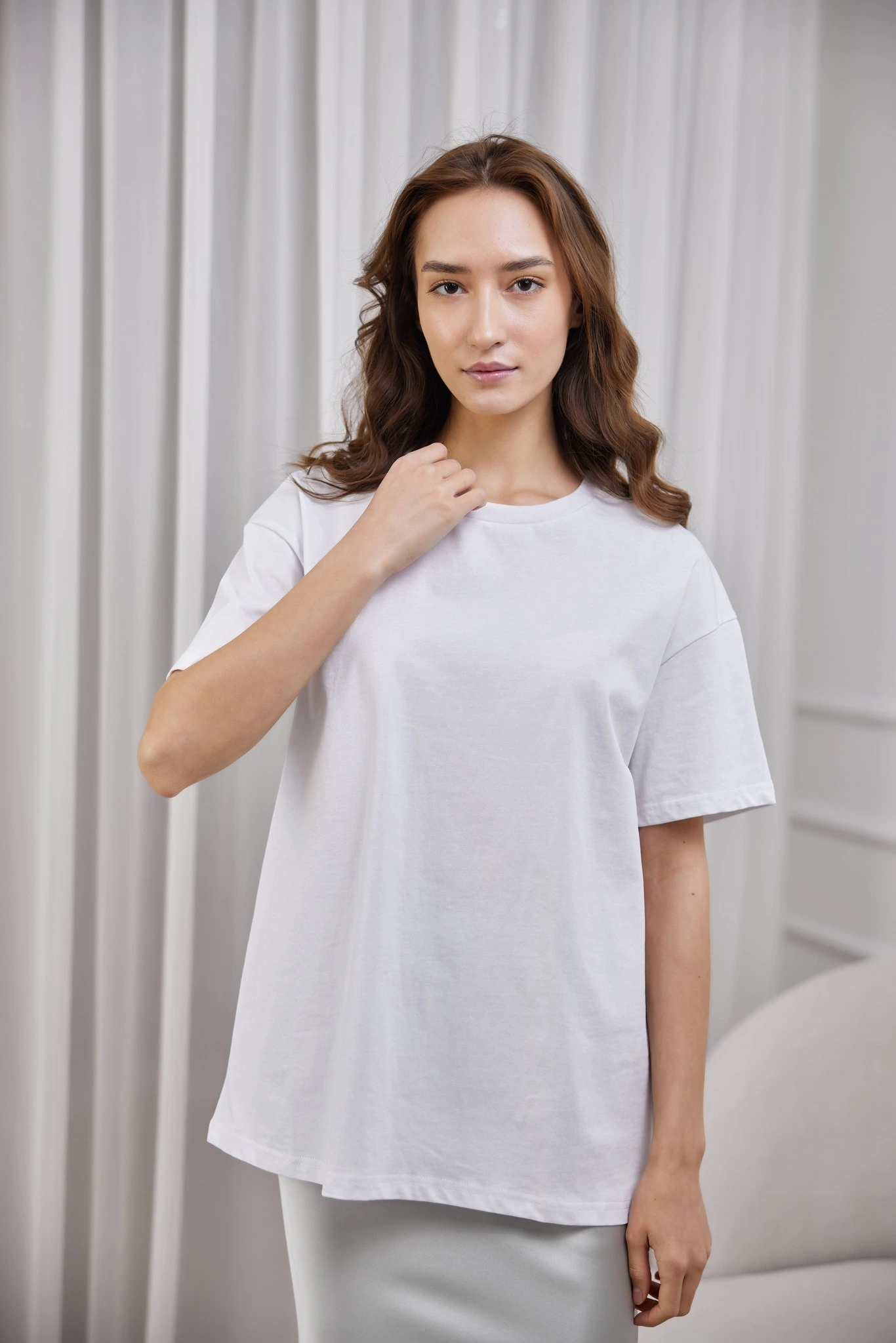 Футболка белый для женщин 41282-4 67