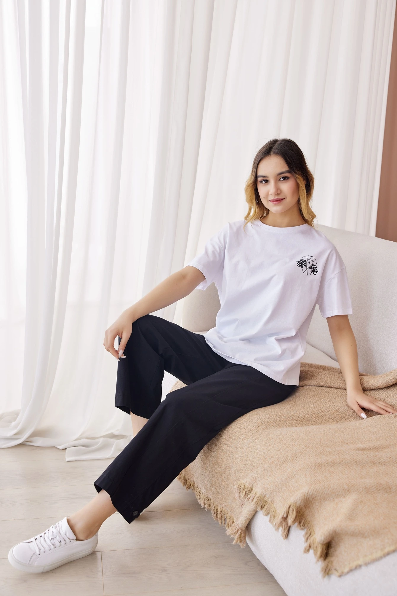 Футболка белый для женщин 40243-4 67