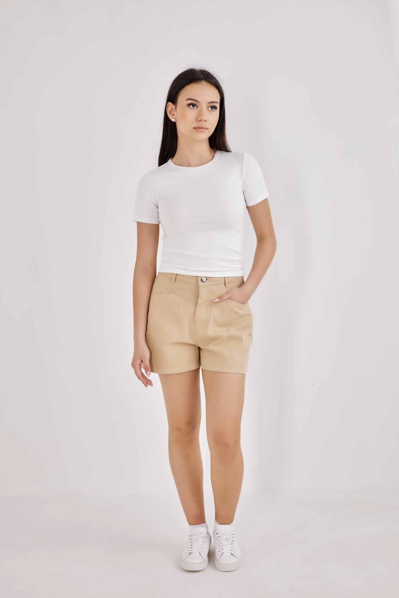 Шорты бежевый для женщин 41330-15 57