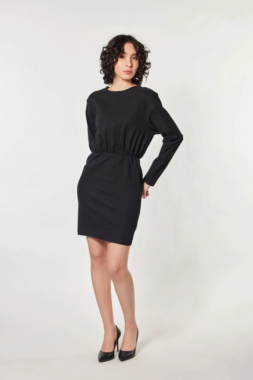 Платье черный для женщин 44161-1 54