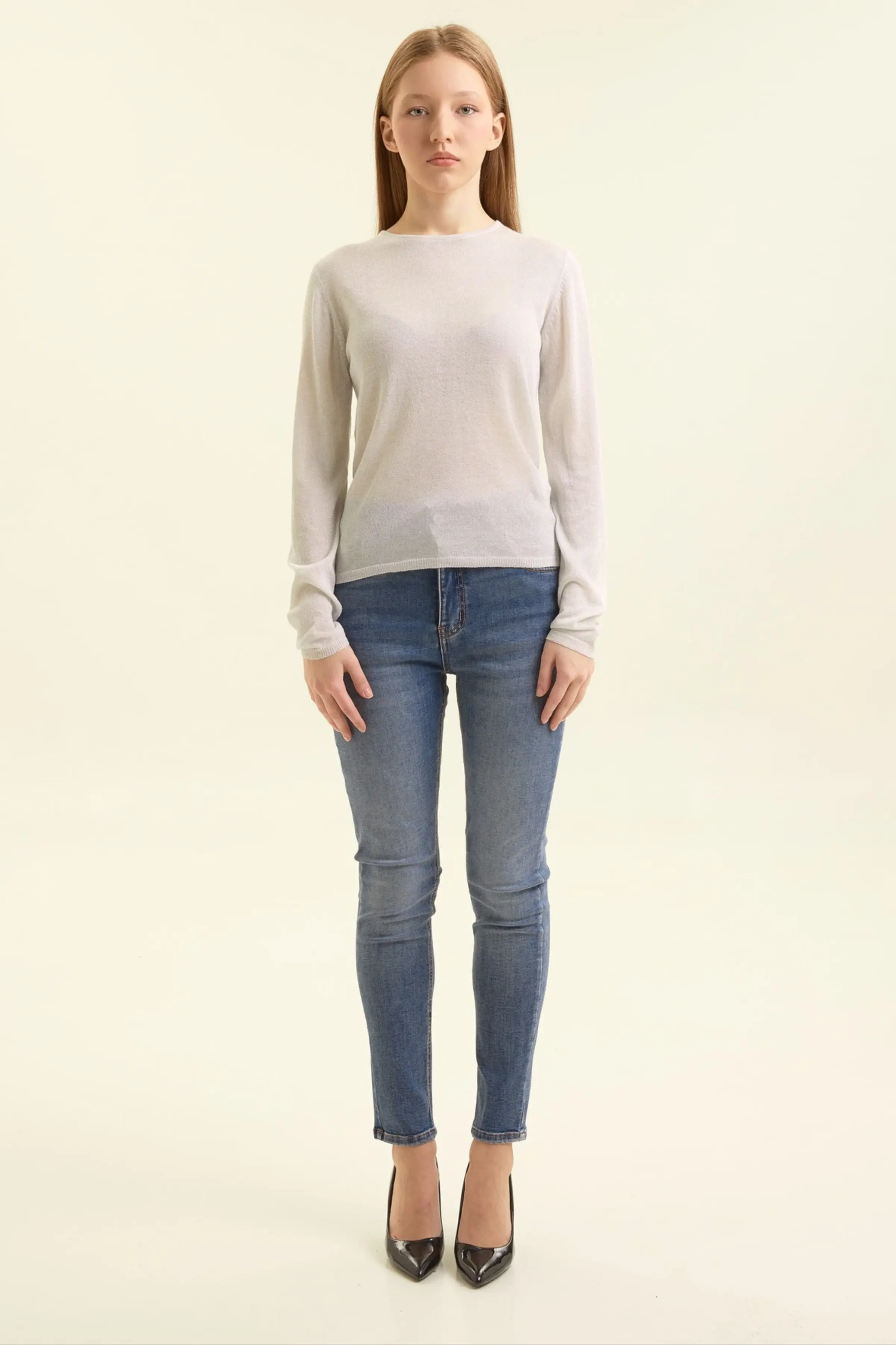 Джинсы светло-синий для женщин 47186-195 74