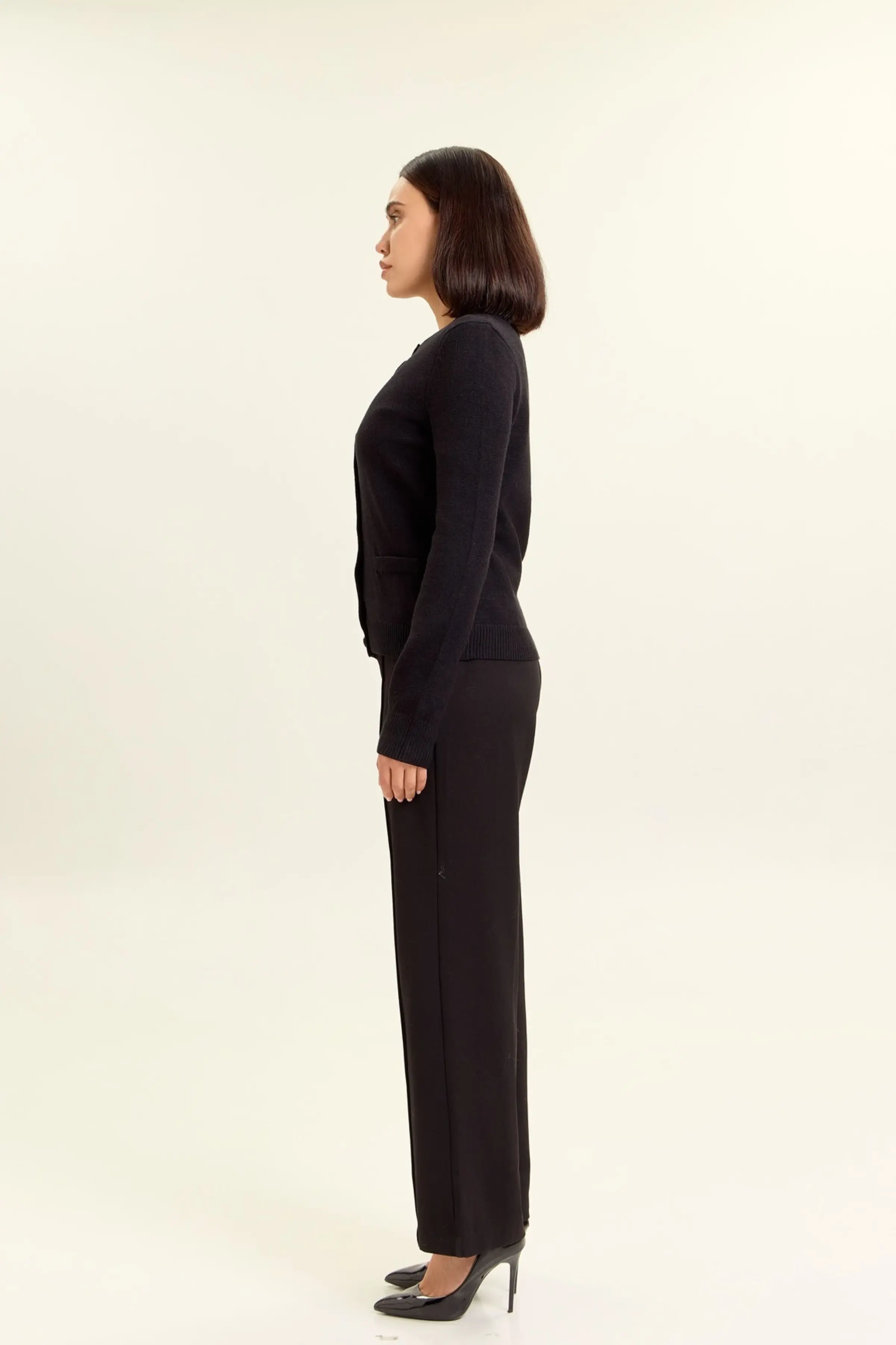 Кардиган черный для женщин 47140-1 50