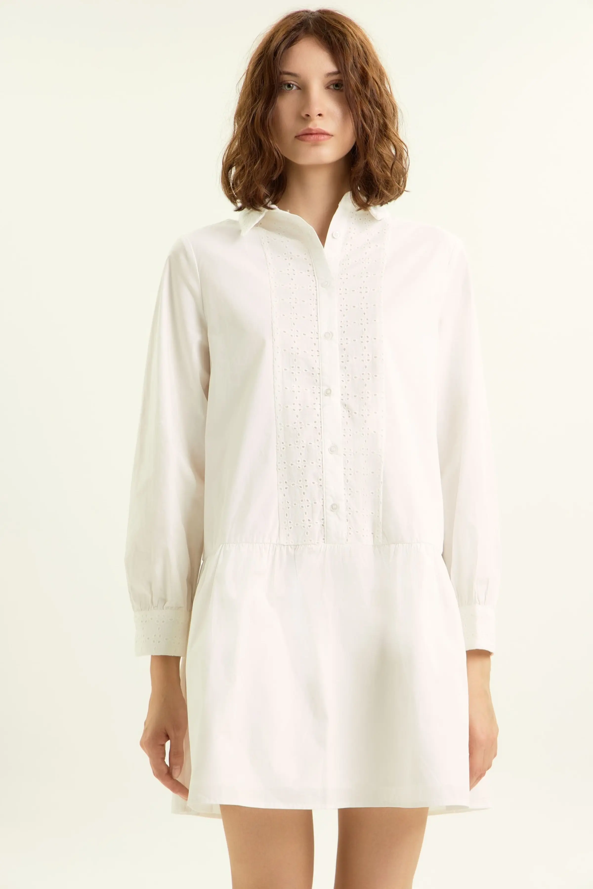 Платье белый для женщин 44107-4 54