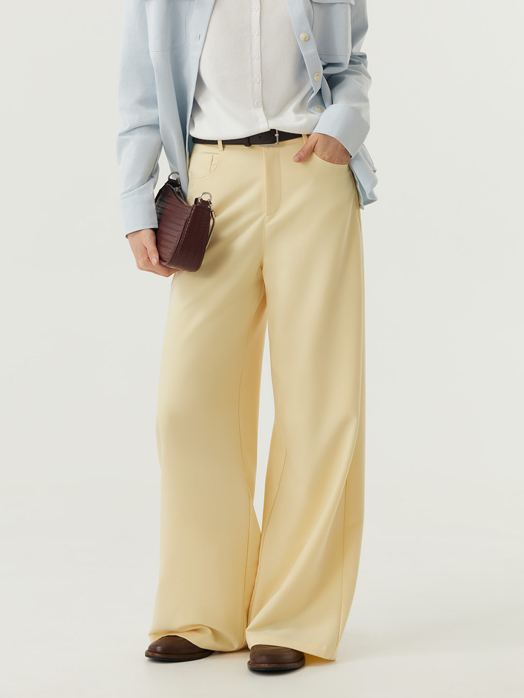 Брюки желтый для женщин 48164-5 71