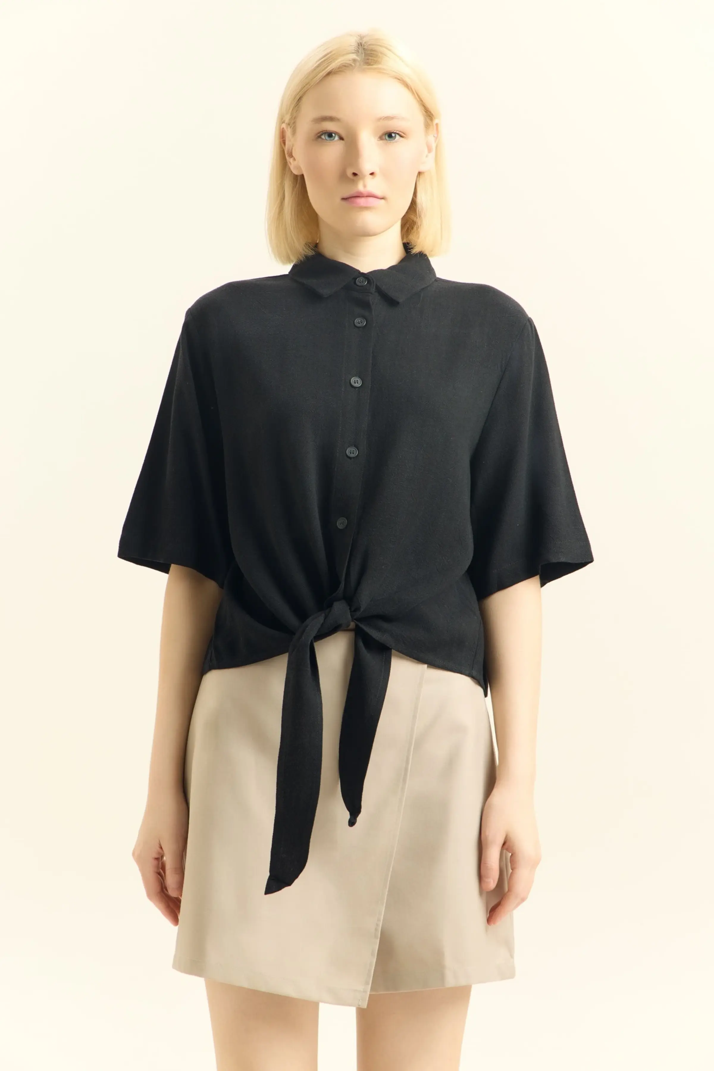 Блузка черный для женщин 45152-1 28