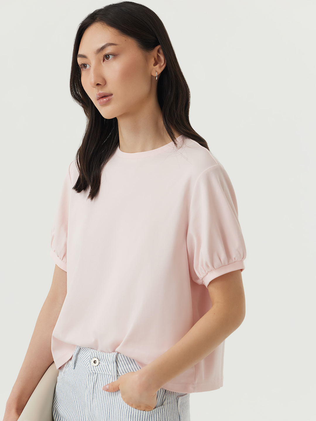 Футболка розовый для женщин 48271-17 67