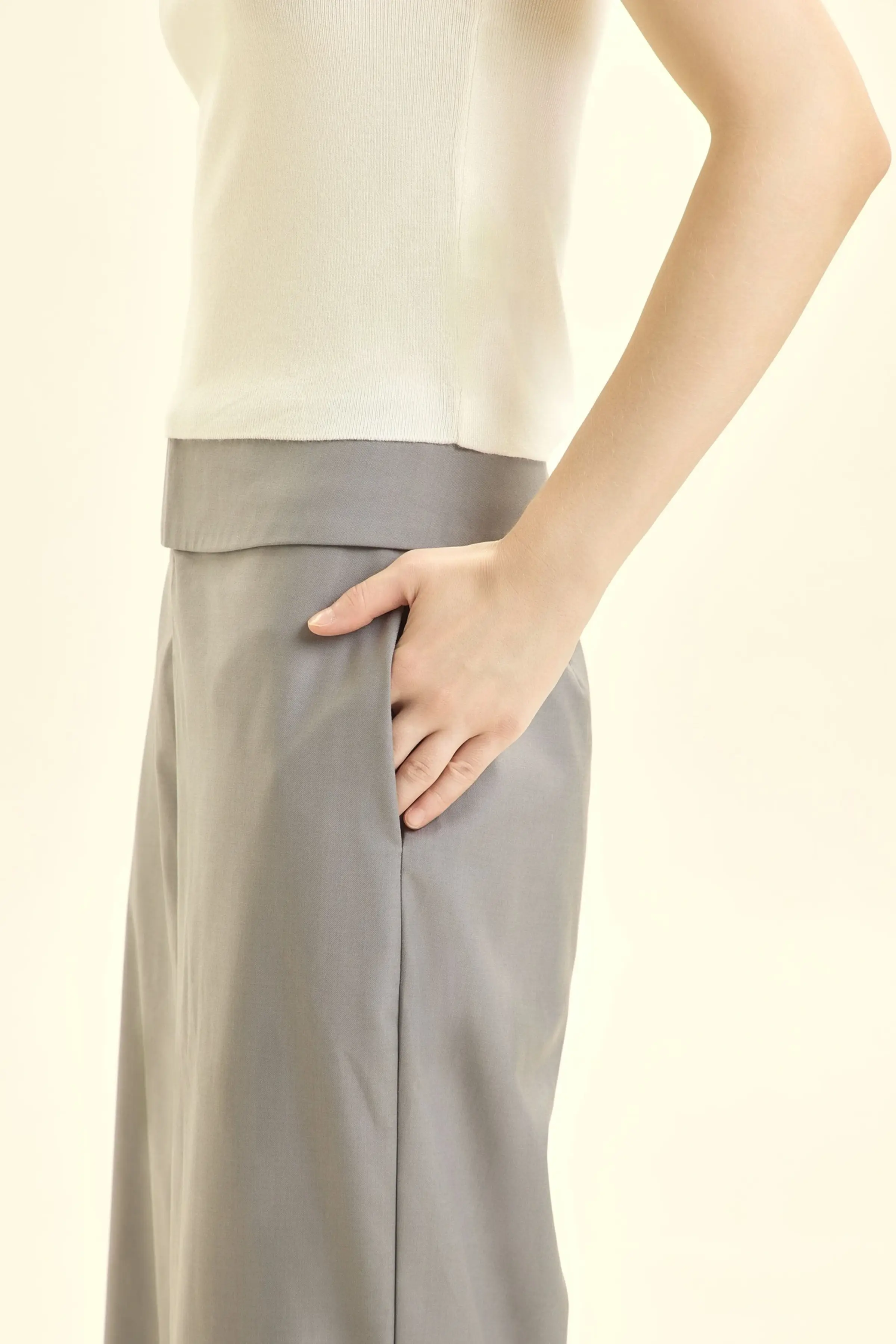 Брюки серый для женщин 46182-61 71