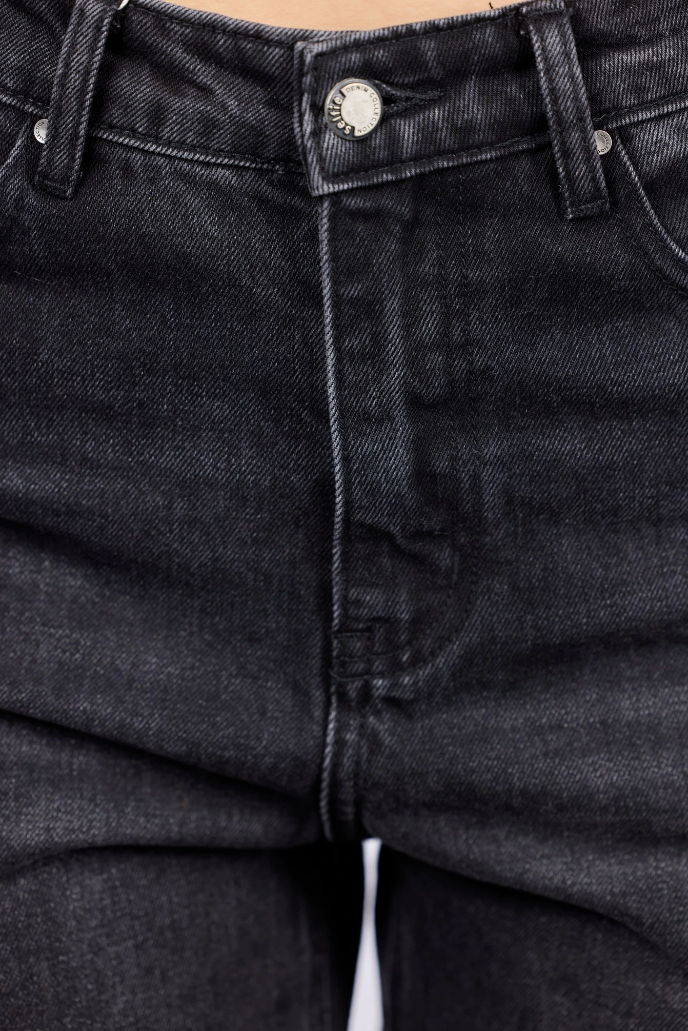 Джинсы черный для женщин 43755-1 74