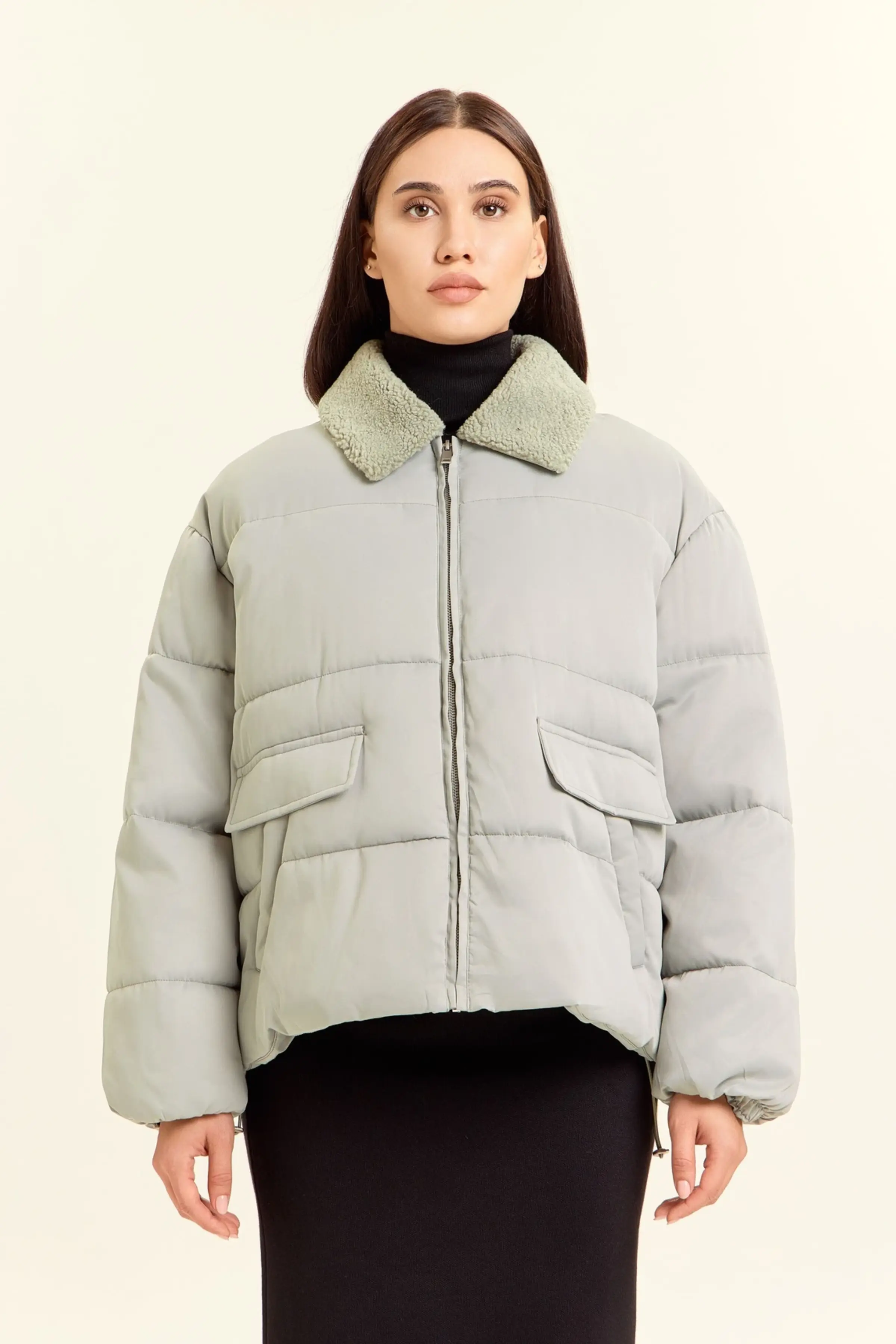 Куртка хаки для женщин 47123-14 47