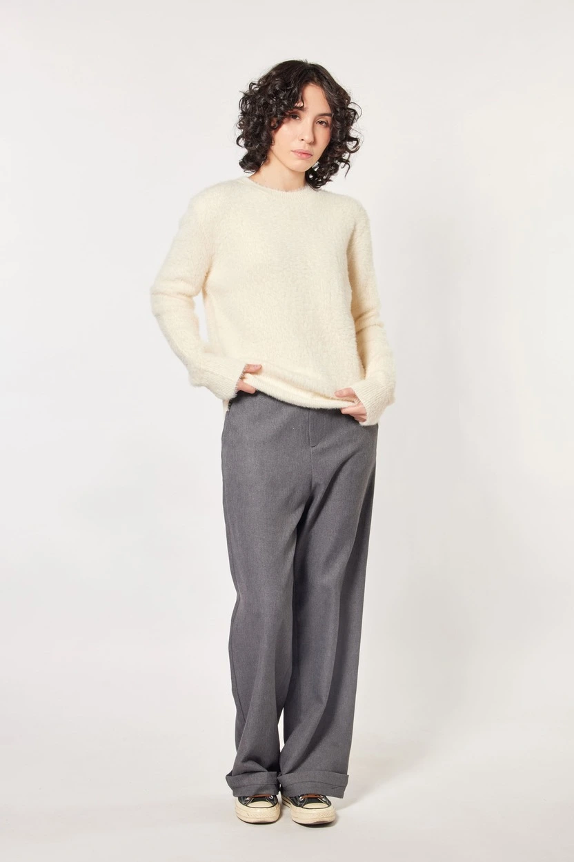 Джемпер белый для женщин 44162-4 60