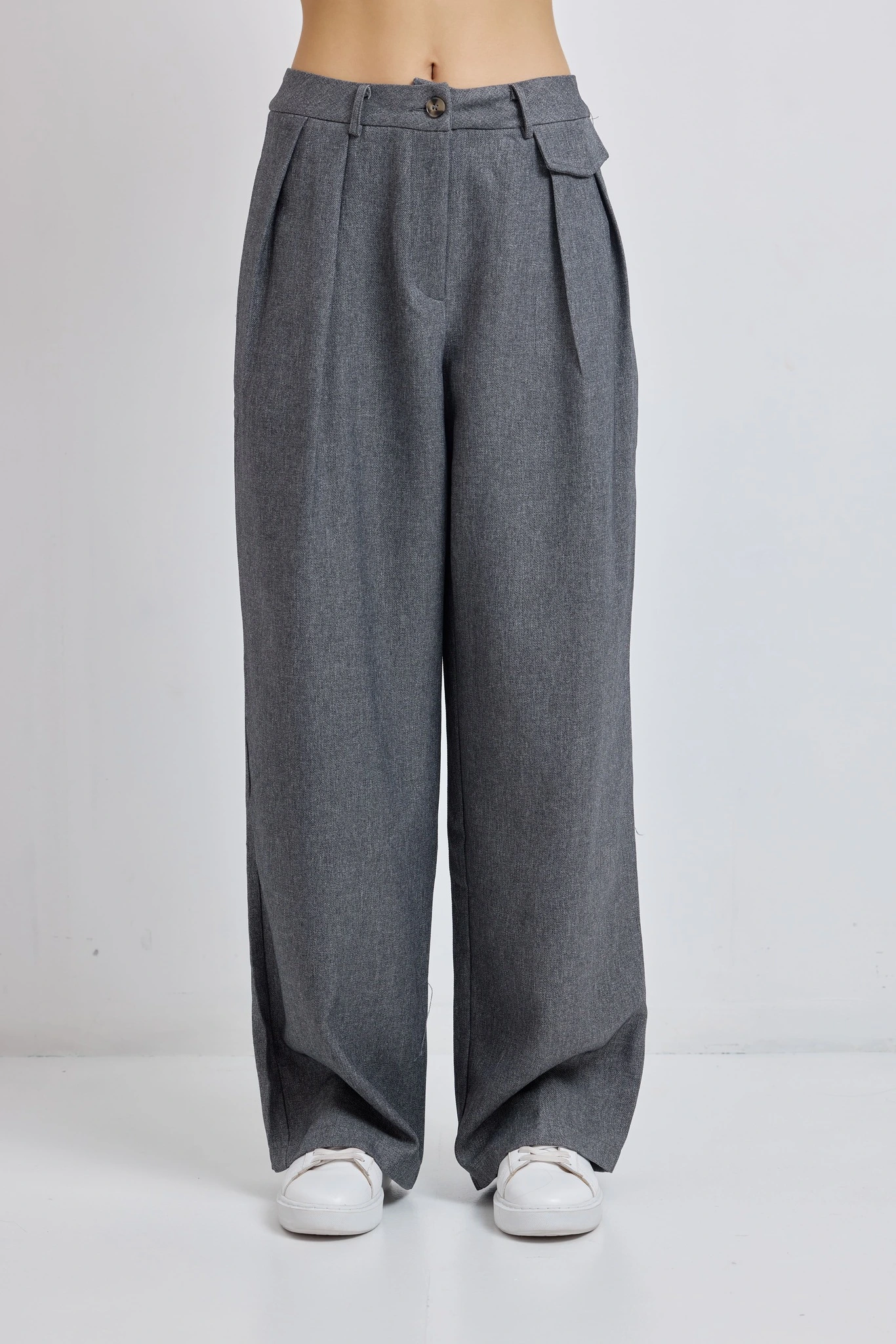 Брюки серый для женщин 42224-61 71