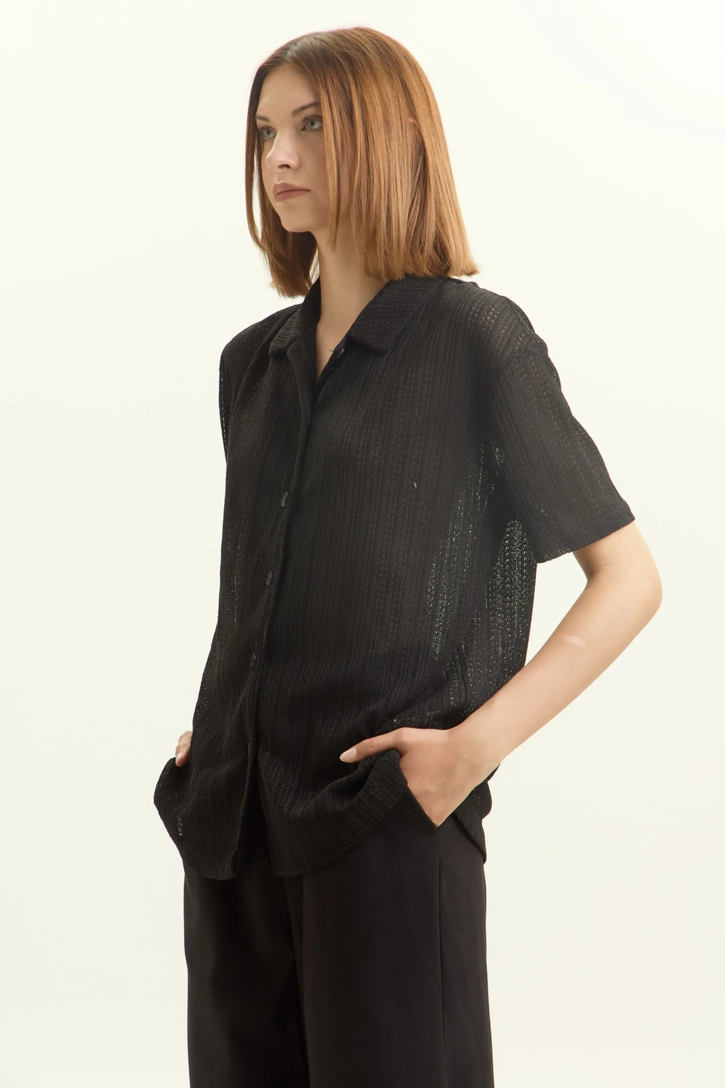 Блузка черный для женщин 45250-1 28