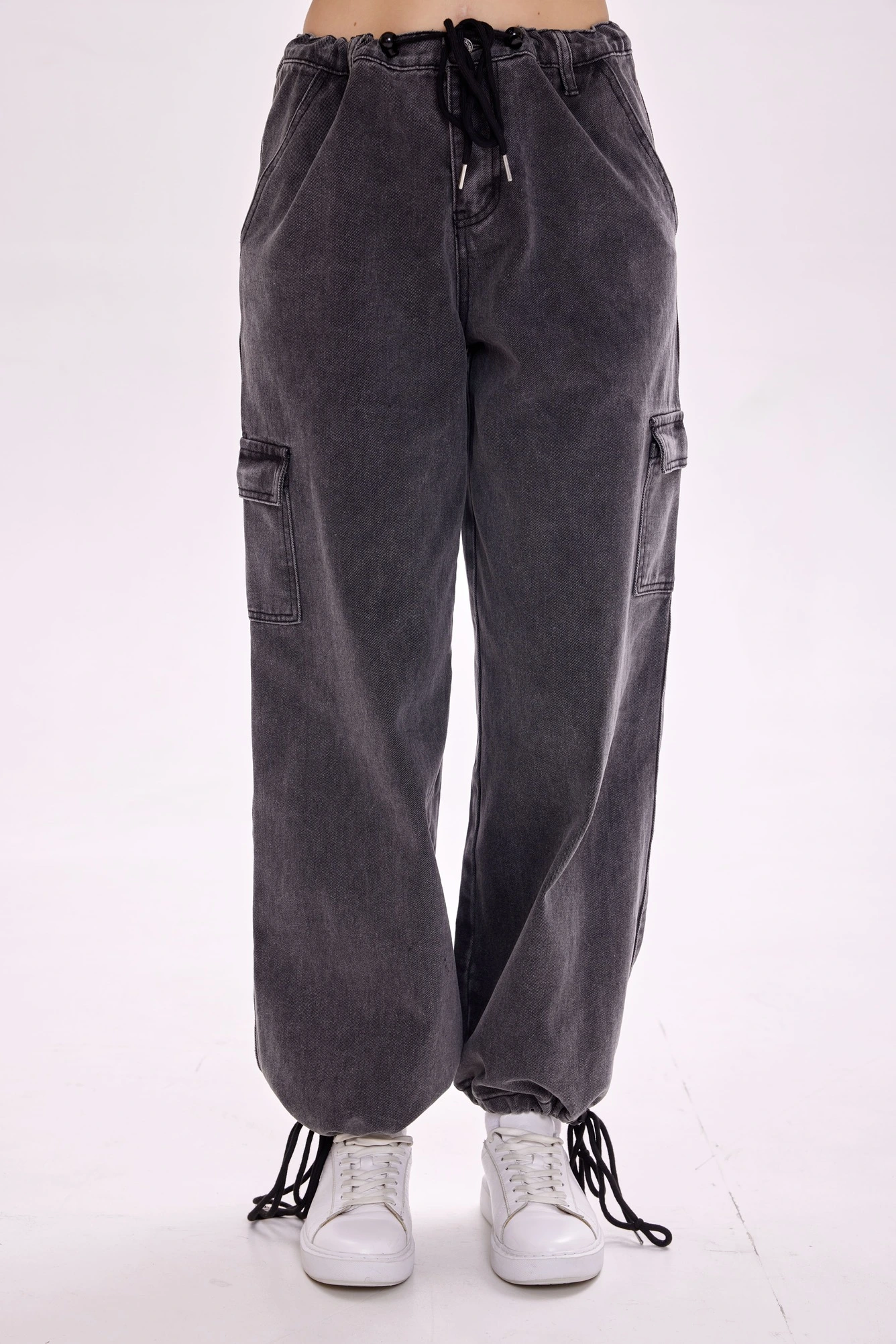 Джинсы серый для женщин 39162-61 74