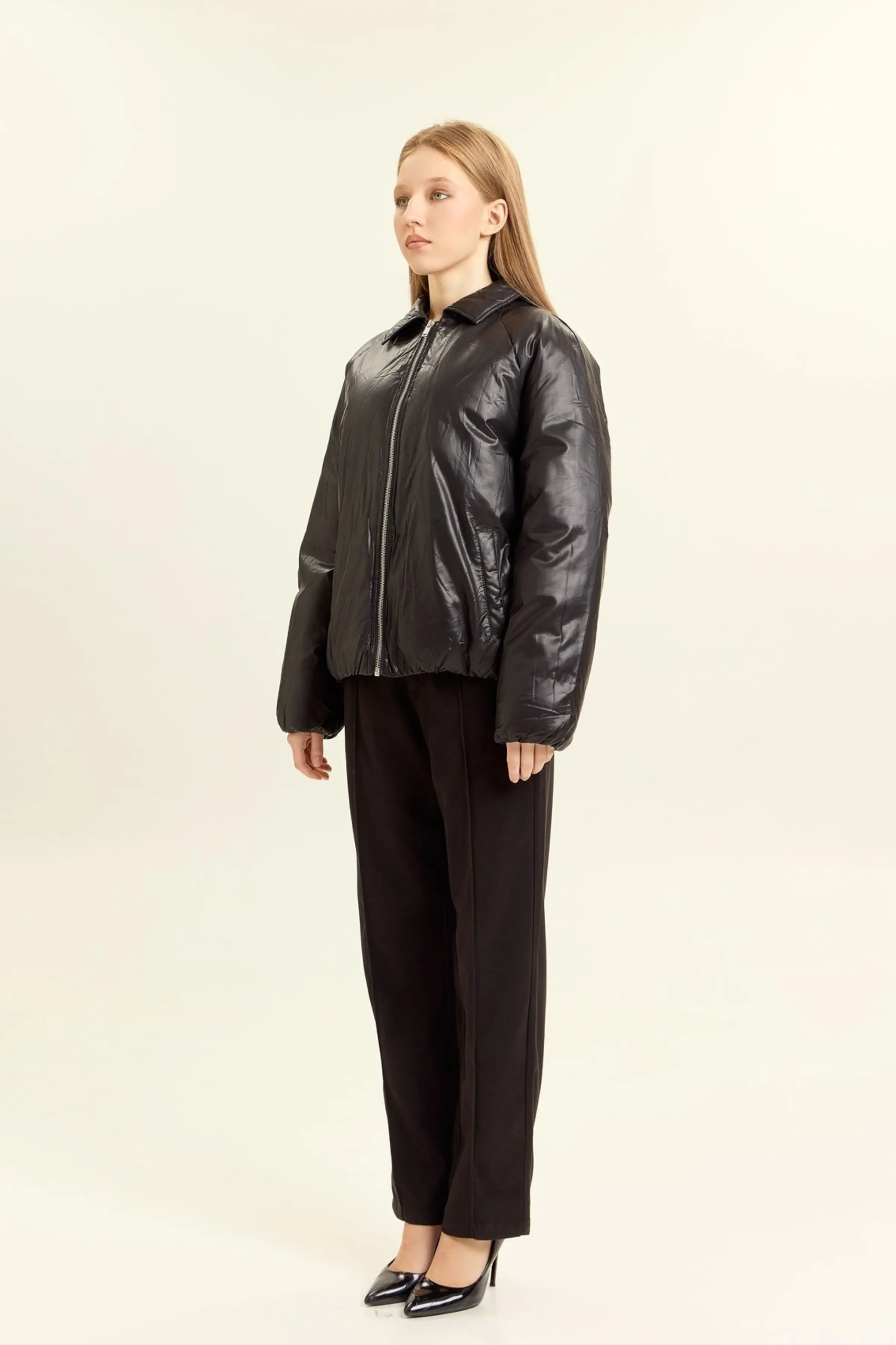 Куртка черный для женщин 47116-1 47