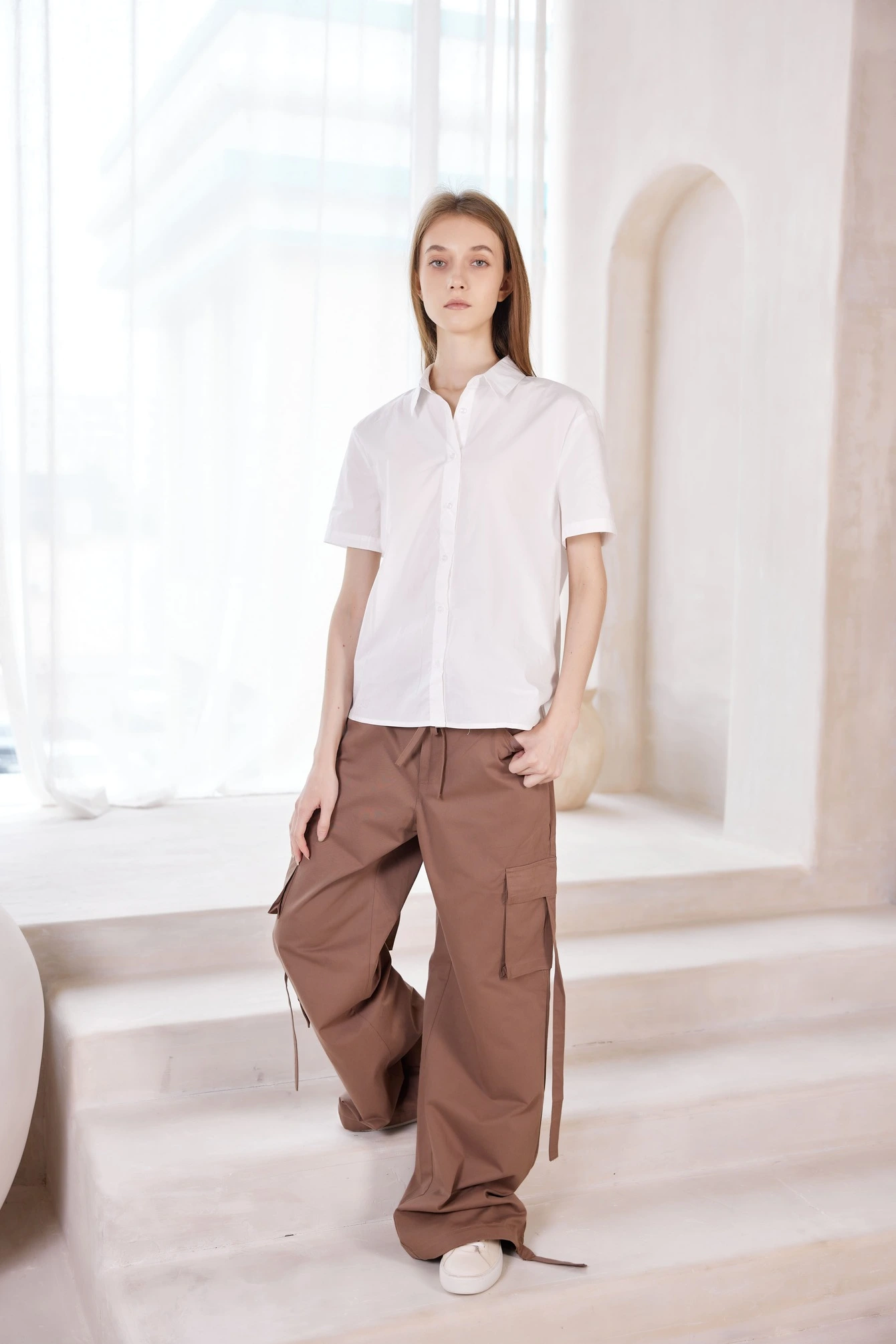 Рубашка белый для женщин 42120-4 66