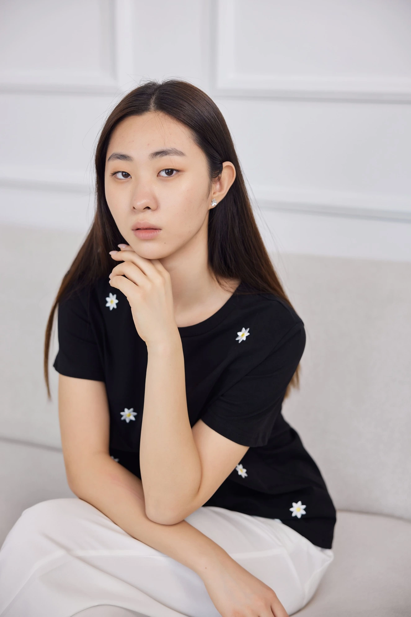 Футболка черный для женщин 41134-1 67