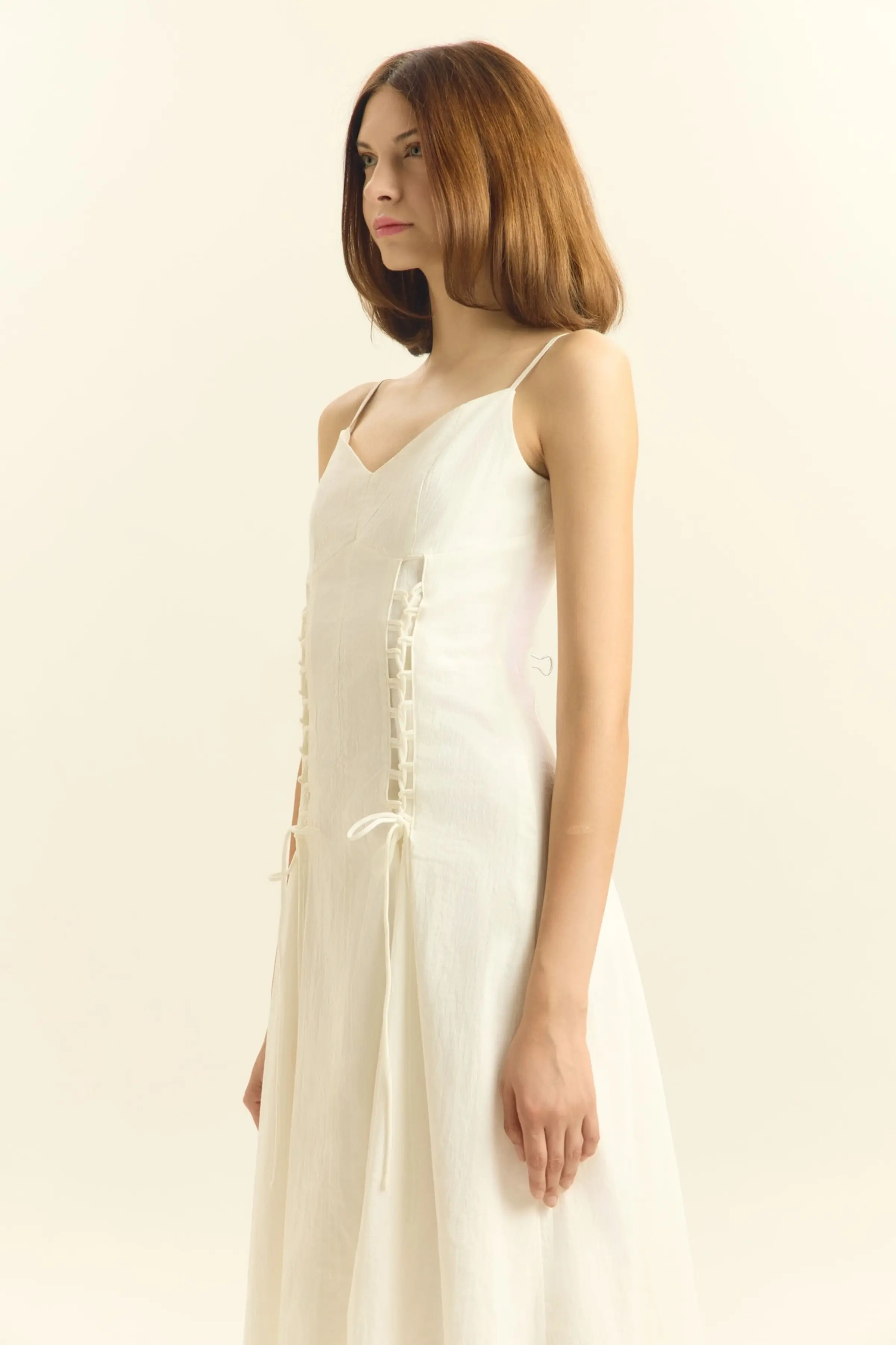 Сарафан белый для женщин 45218-4 48