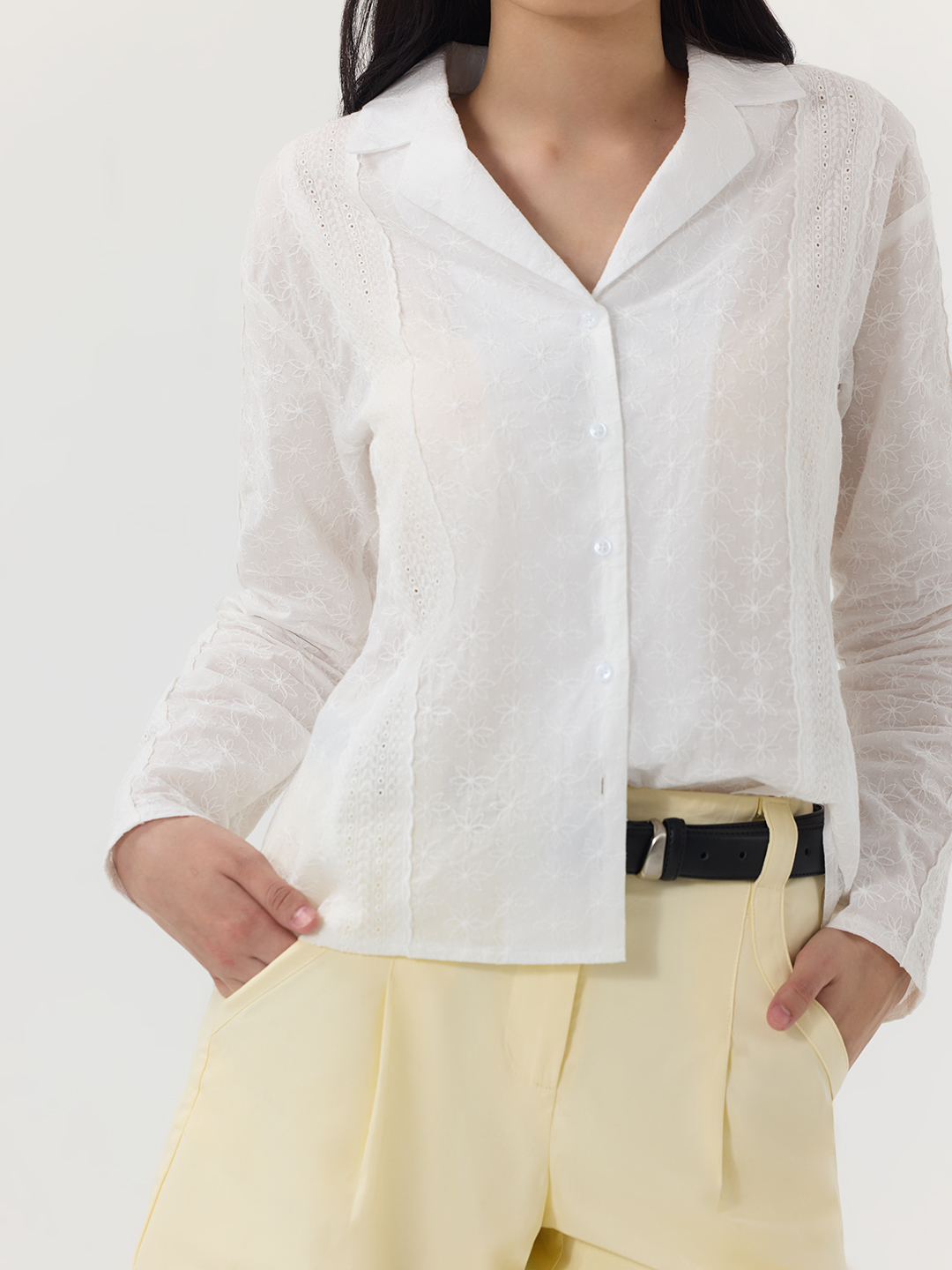 Рубашка белый для женщин 49300-4 66