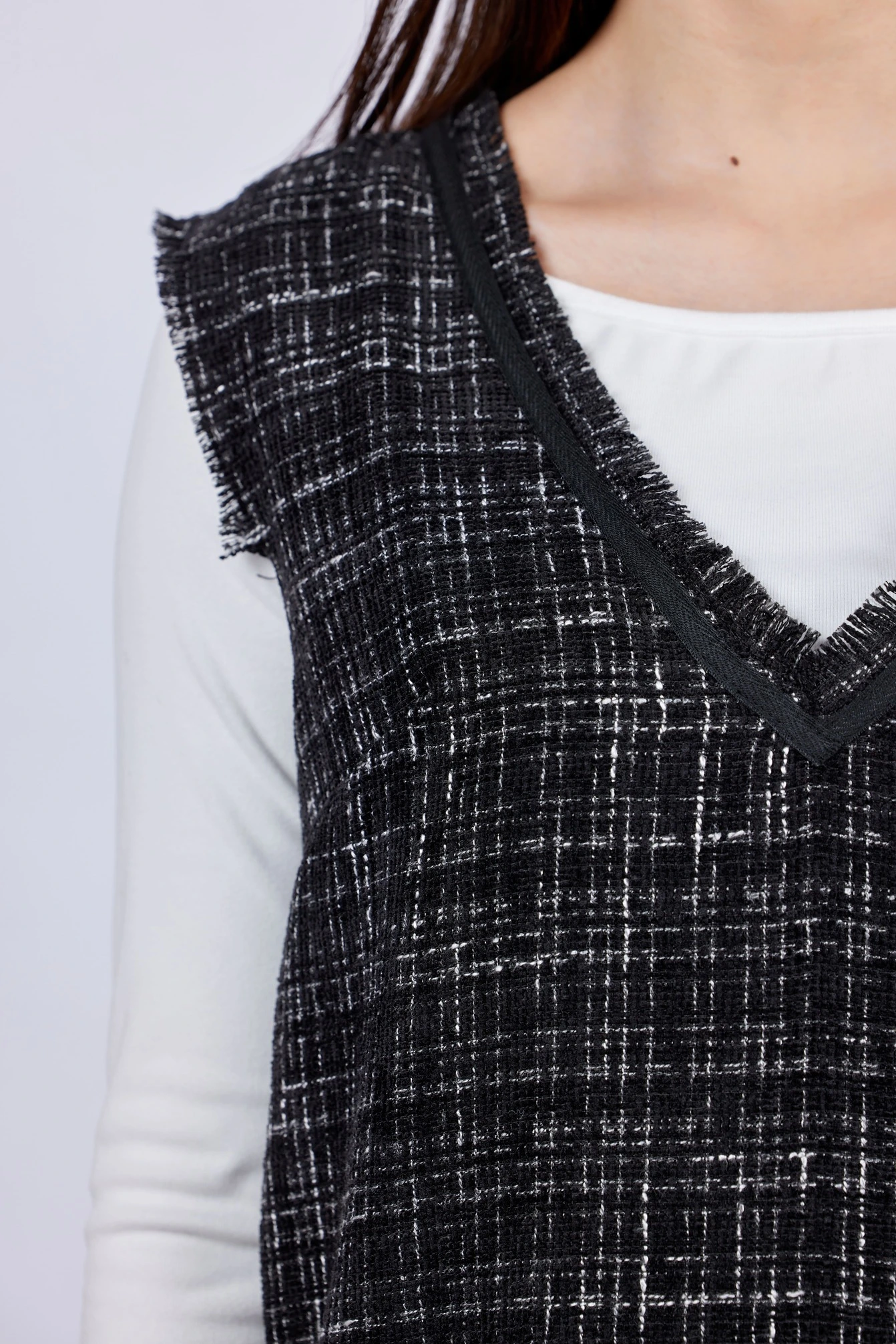 Жилетка черный для женщин 43219-1 68