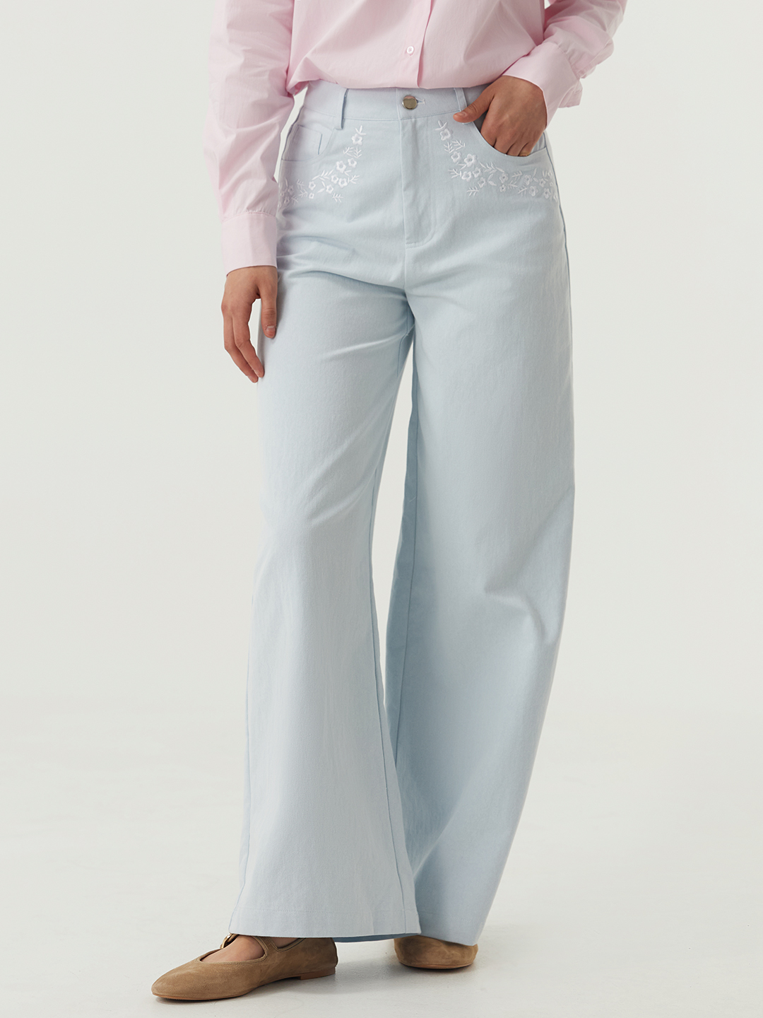 Джинсы светло-голубой для женщин 48131-25 74