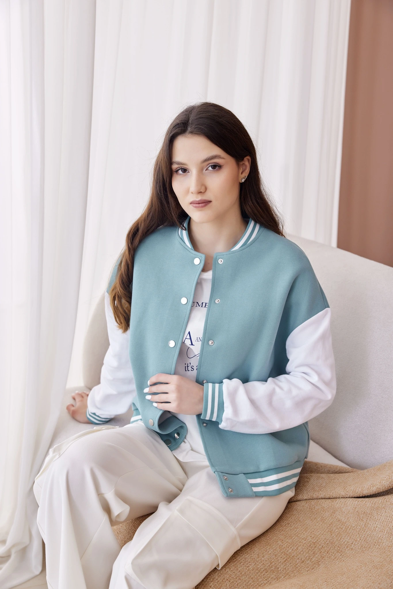 Куртка зеленый для женщин 40102-34 47