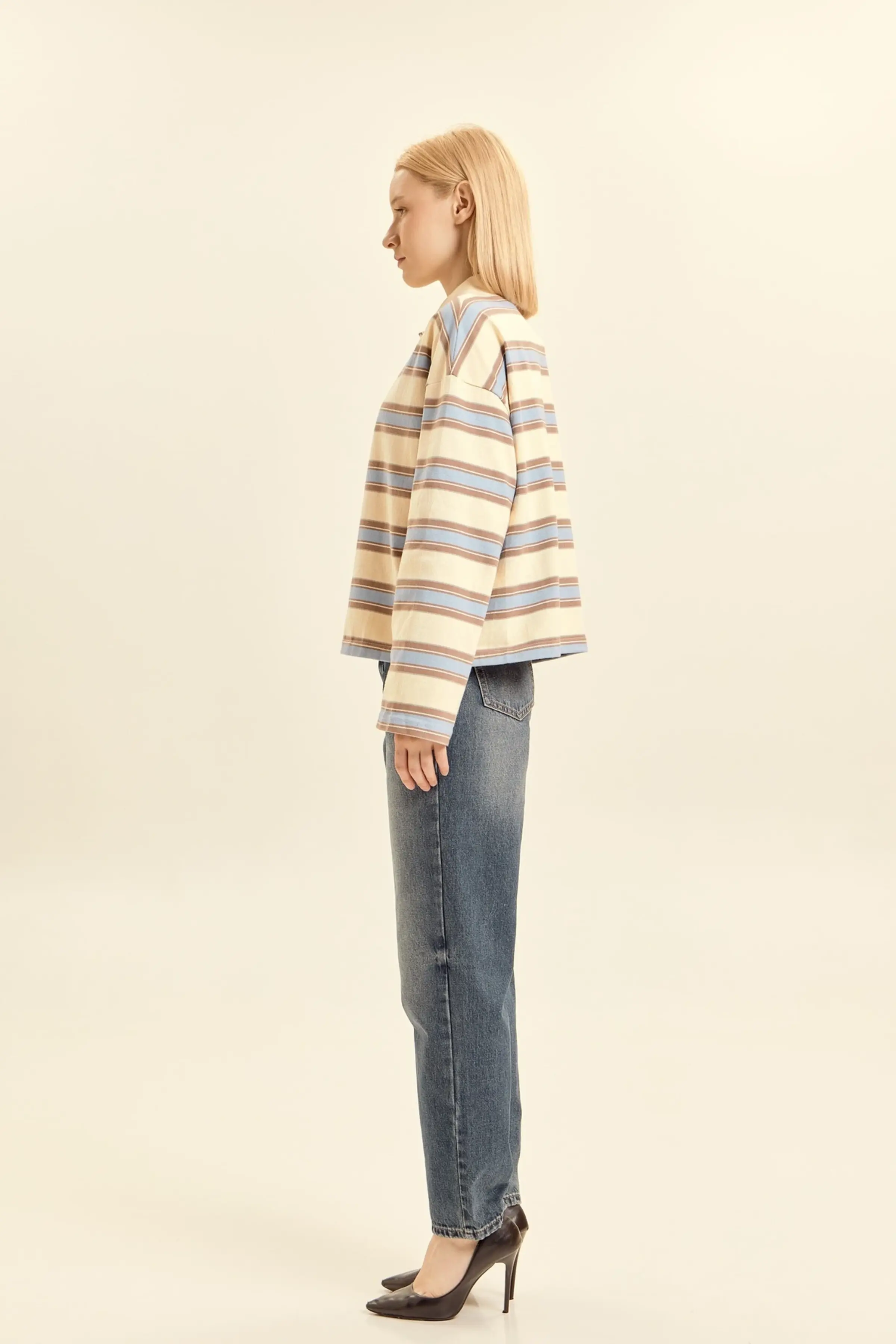 Джинсы синий для женщин 46755-65 74