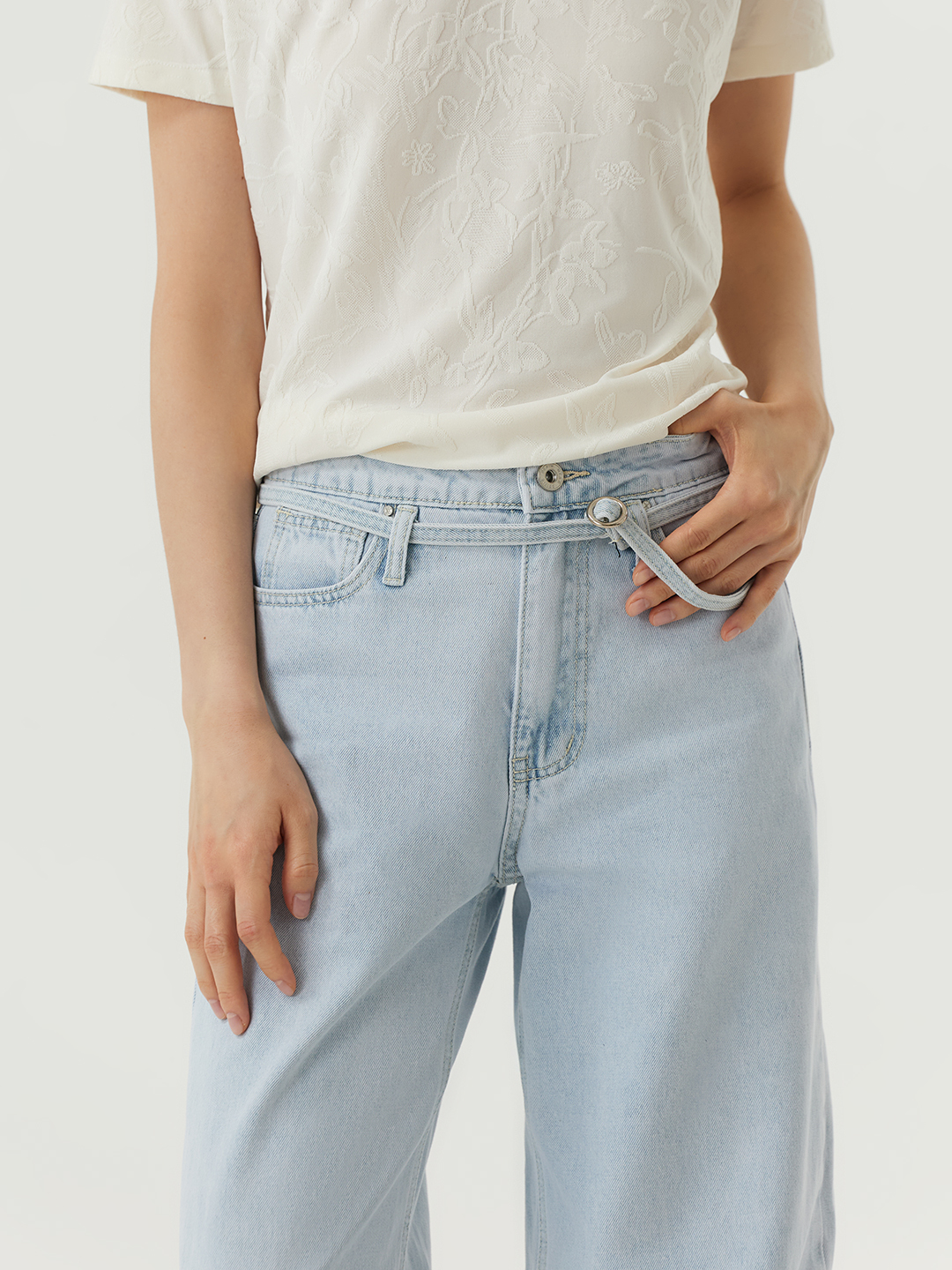 Джинсы светло-голубой для женщин 48122-25 74