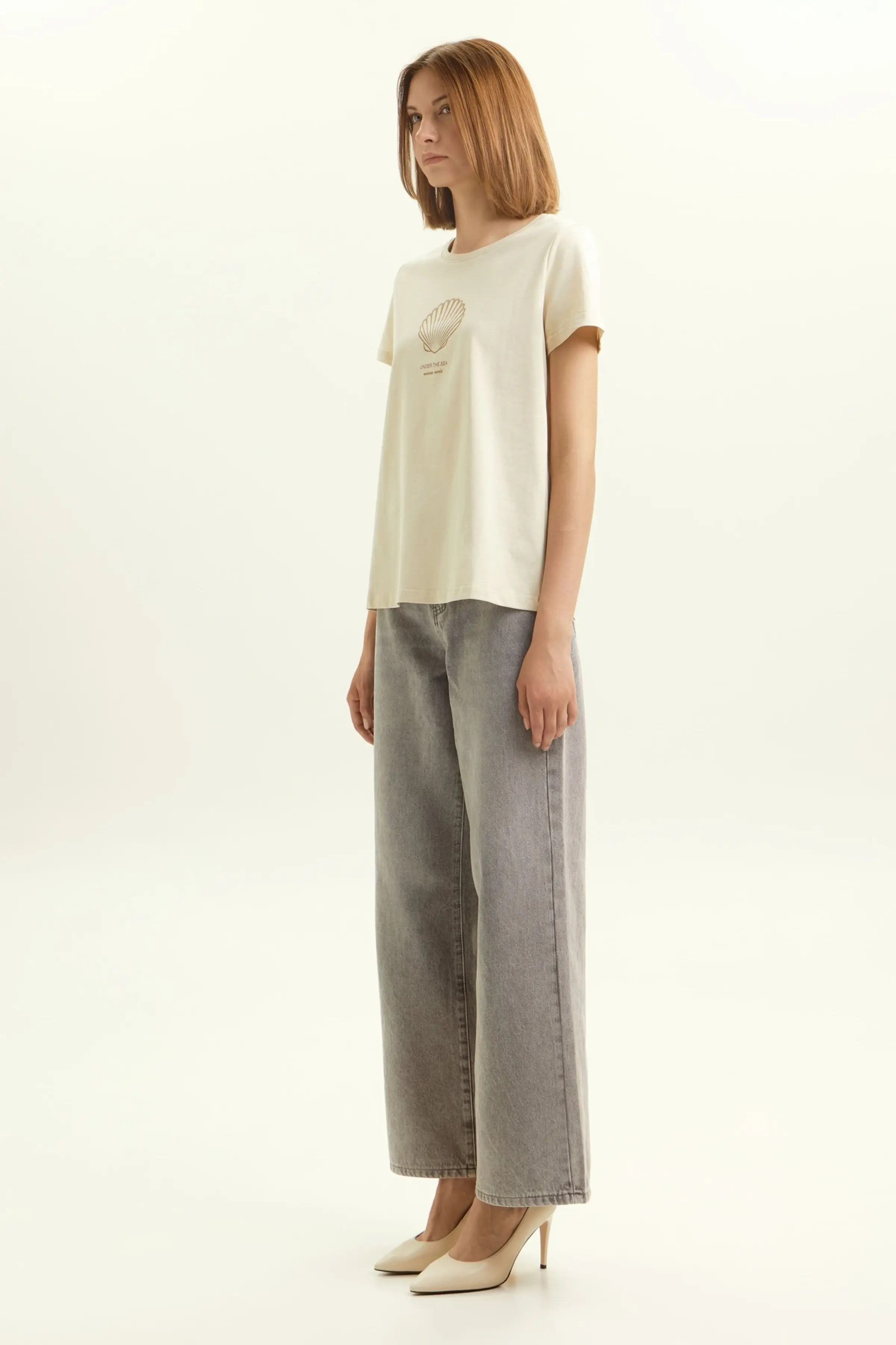 Джинсы светло-серый для женщин 45141-9 74