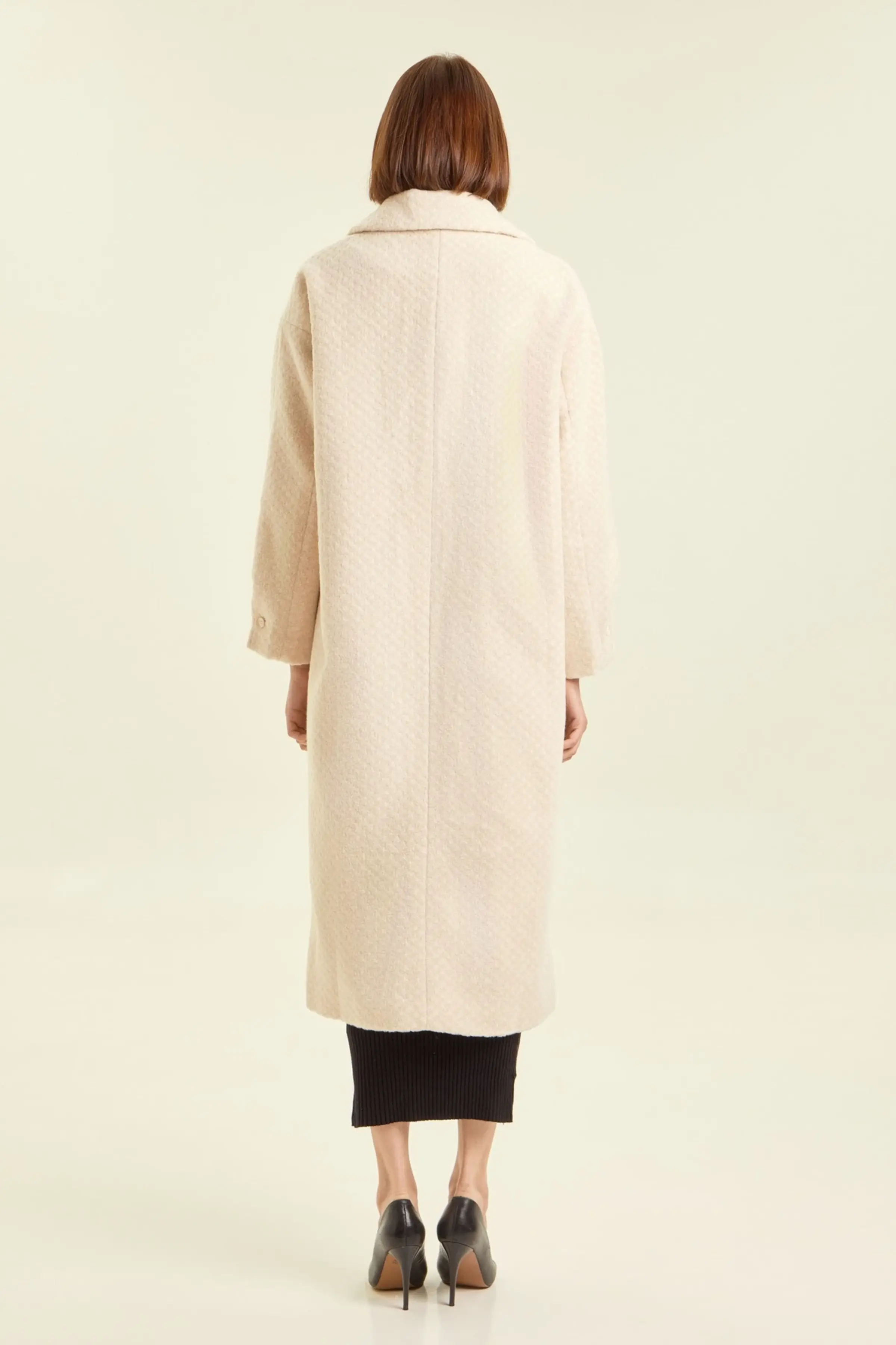 Пальто айвори для женщин 47109-234 53