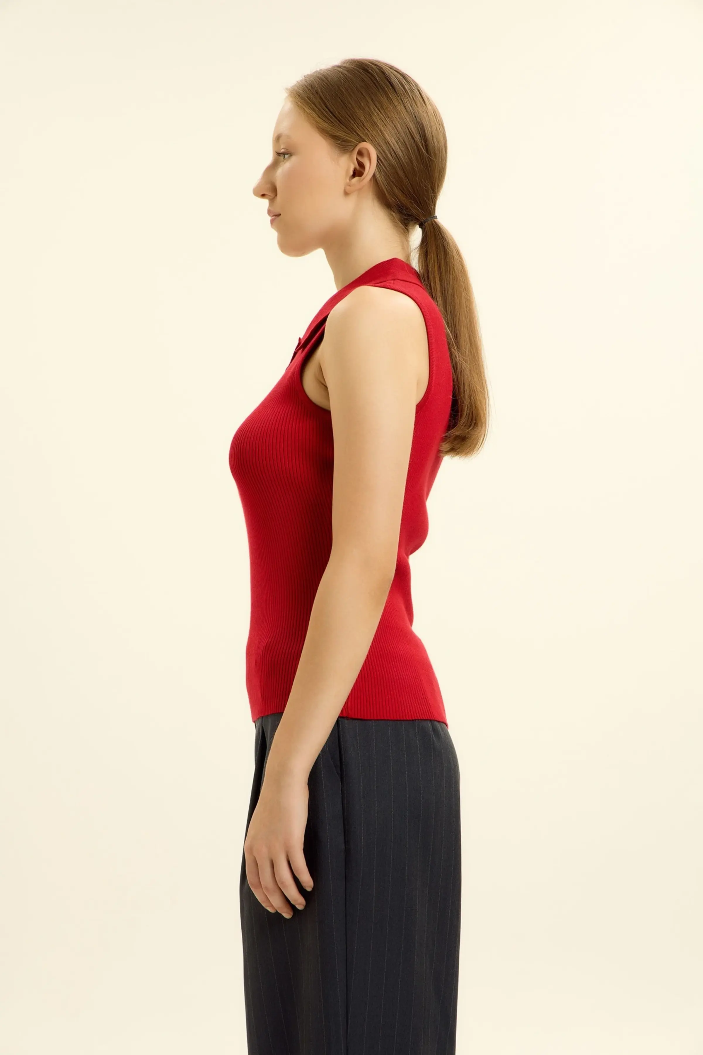 Джемпер красный для женщин 46238-7 60