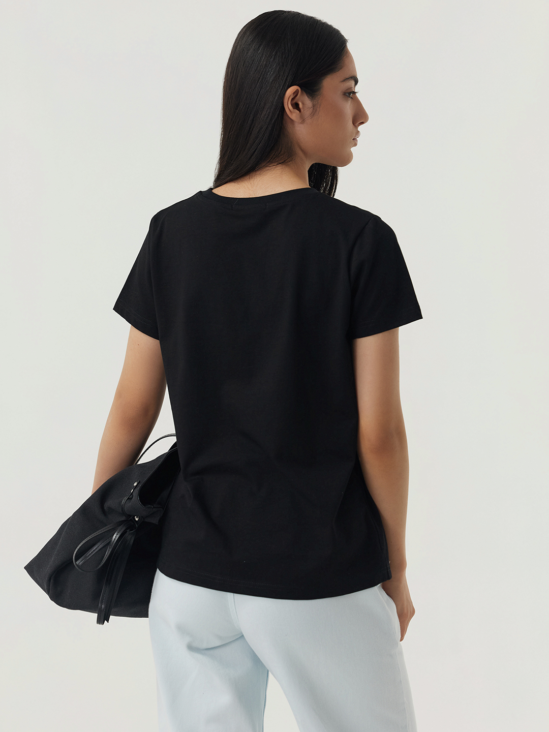 Футболка черный для женщин 48280-1 67