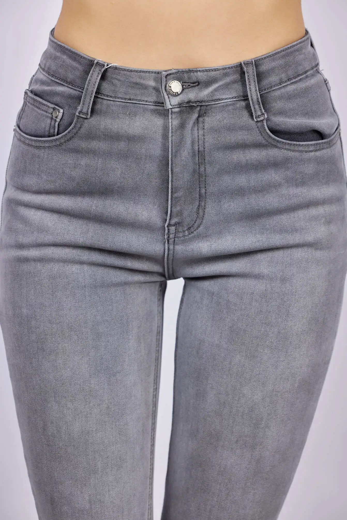 Джинсы серый для женщин 43245-61 74