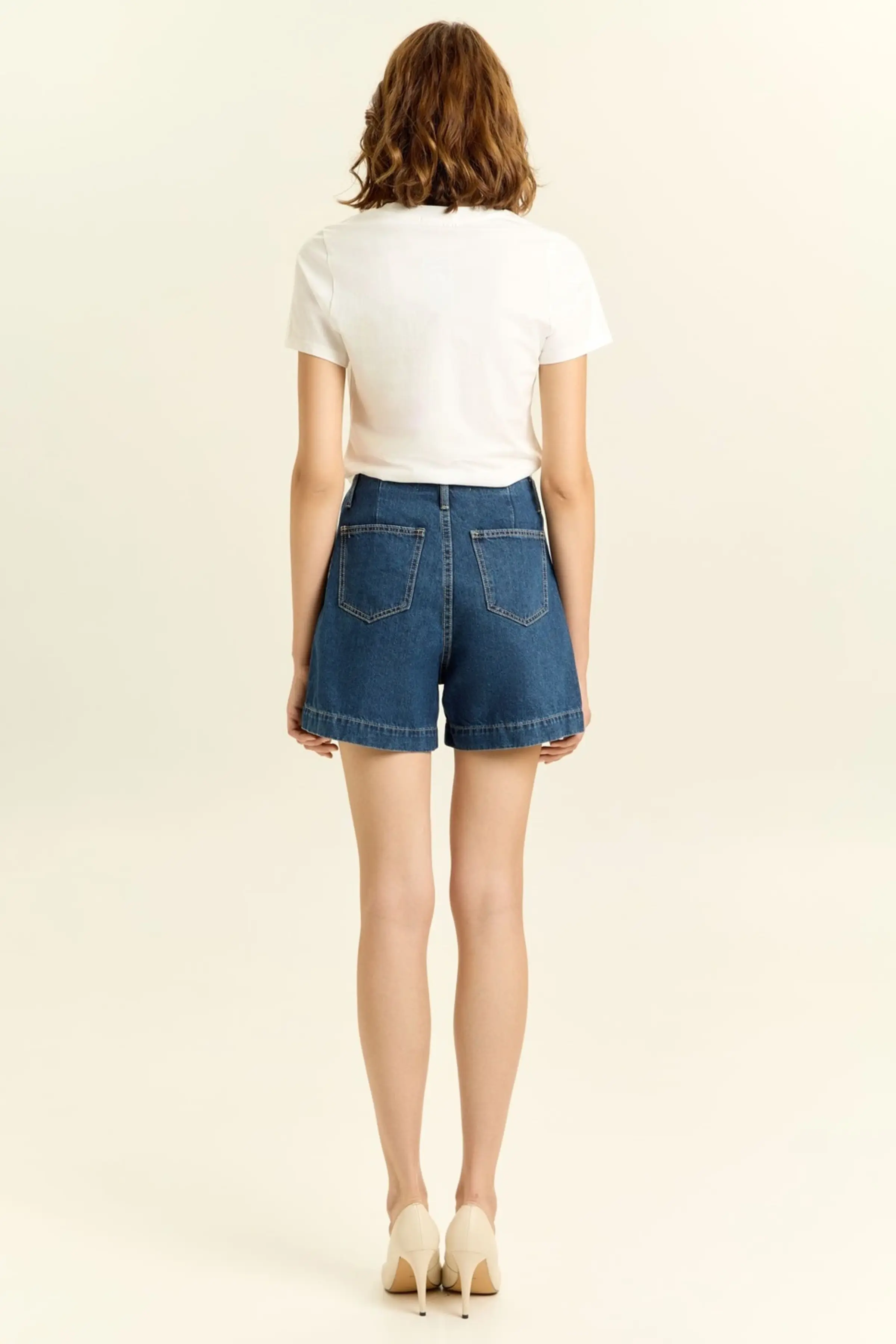 Шорты темно-синий для женщин 45303-18 57