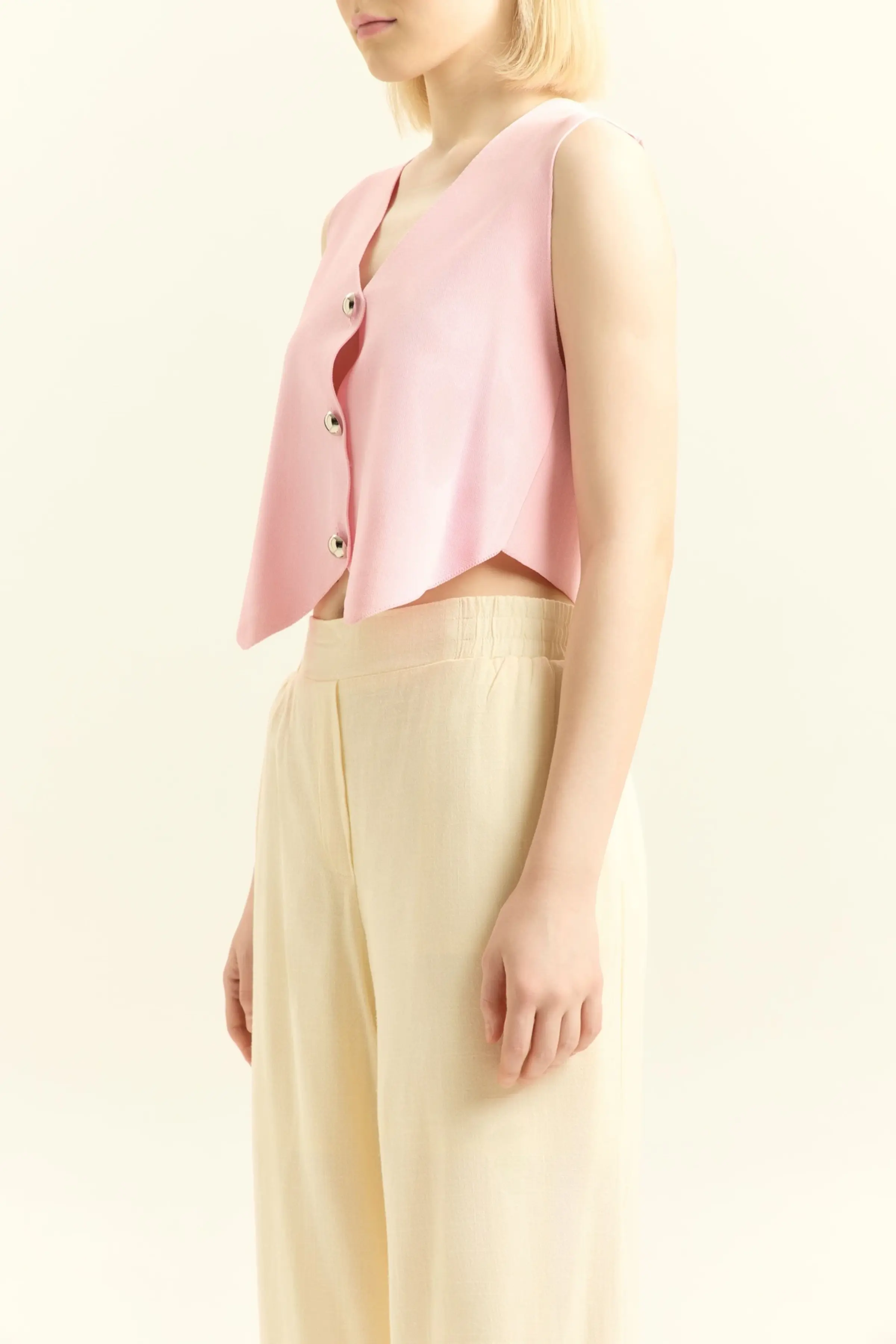 Жилетка розовый для женщин 45231-17 68