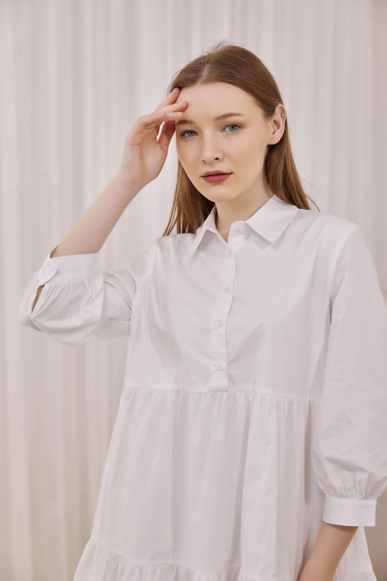 Платье белый для женщин 41188-4 54