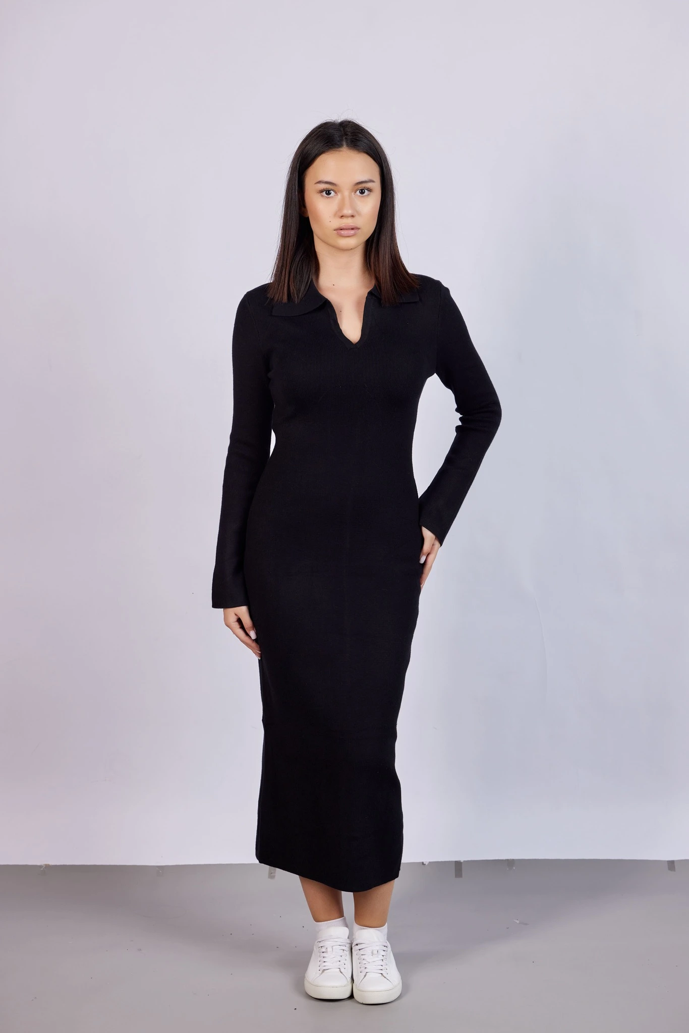 Платье черный для женщин 43131-1 54