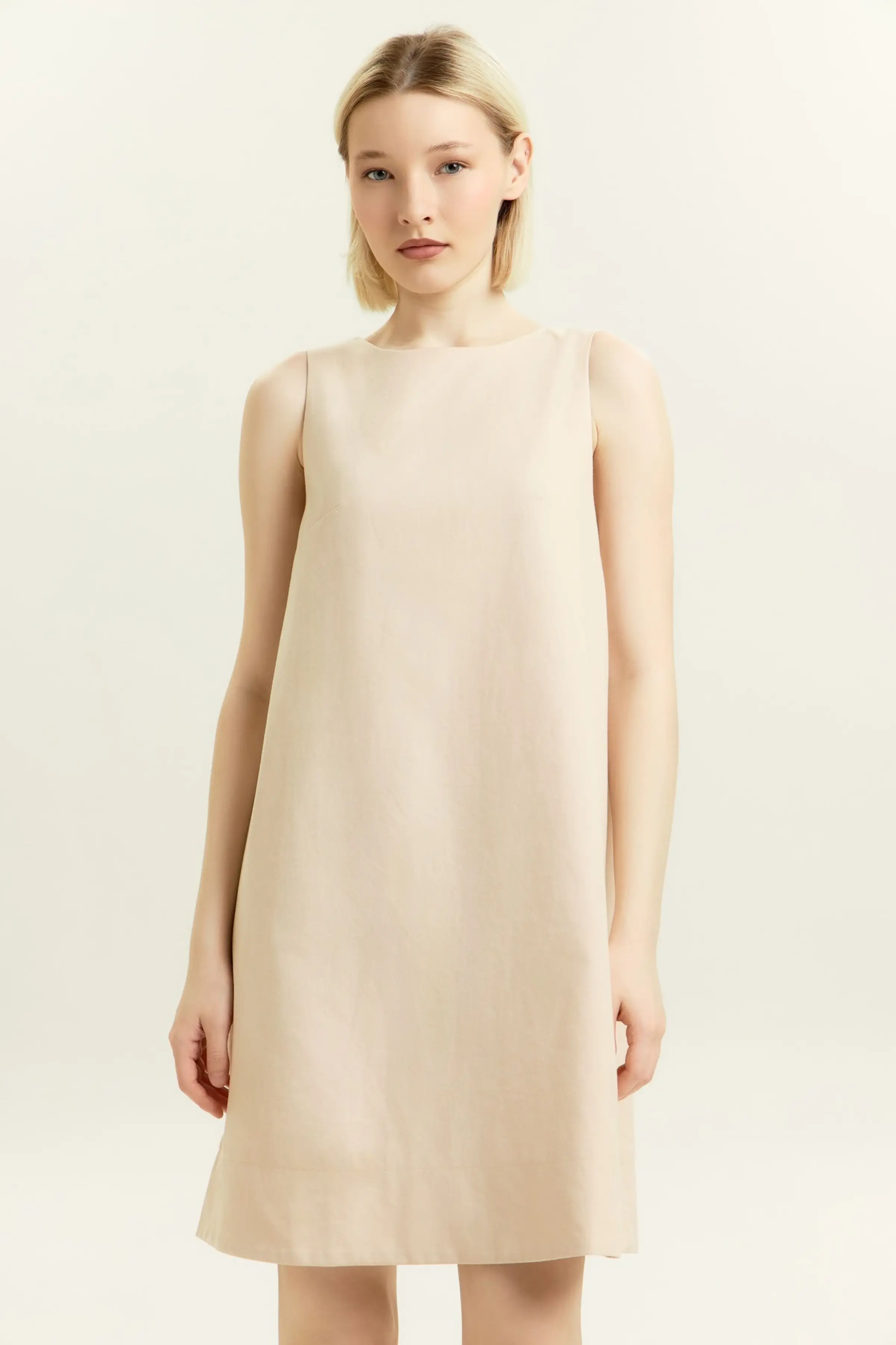 Сарафан бежевый для женщин 45287-15 48