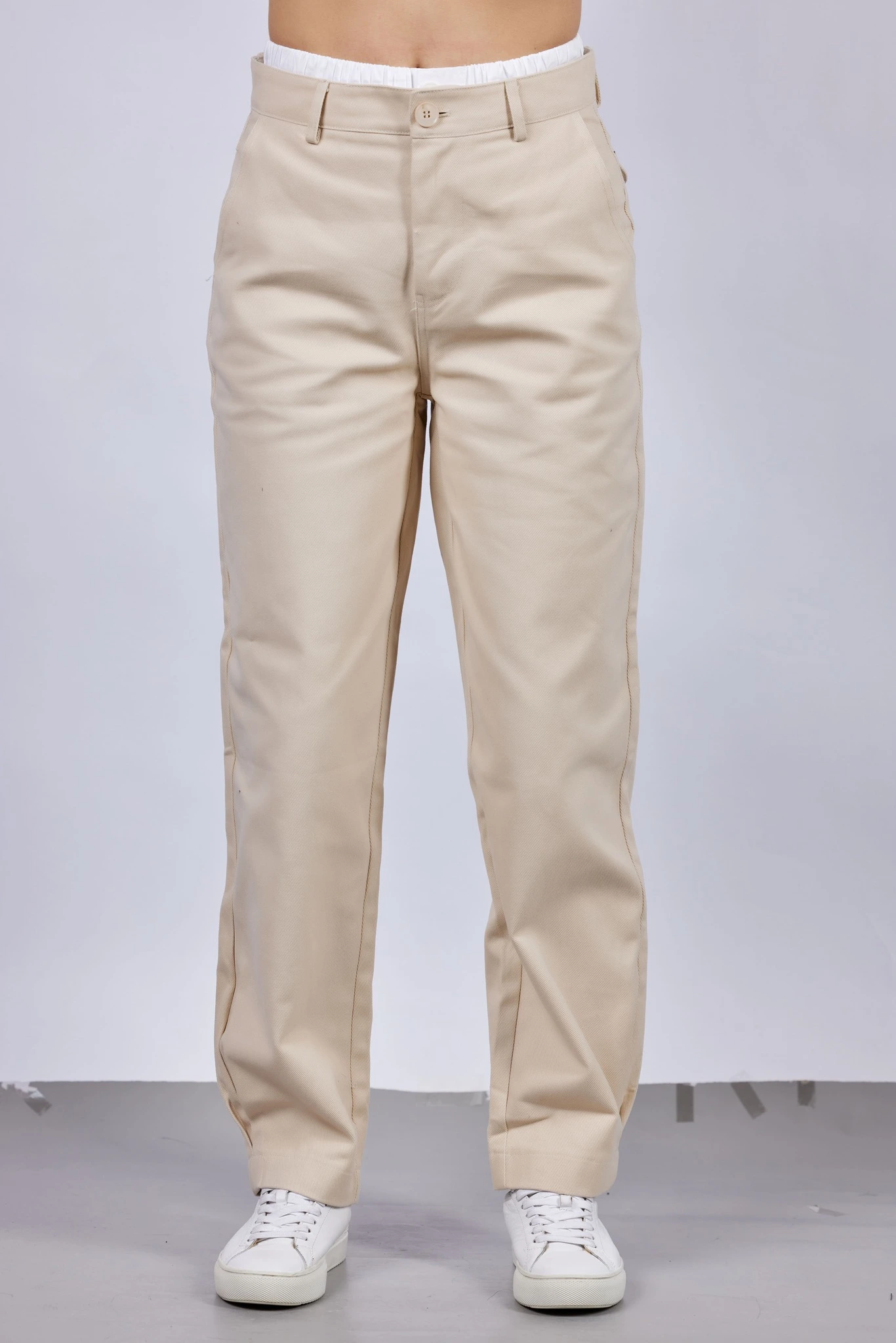 Брюки бежевый для женщин 43223-15 71