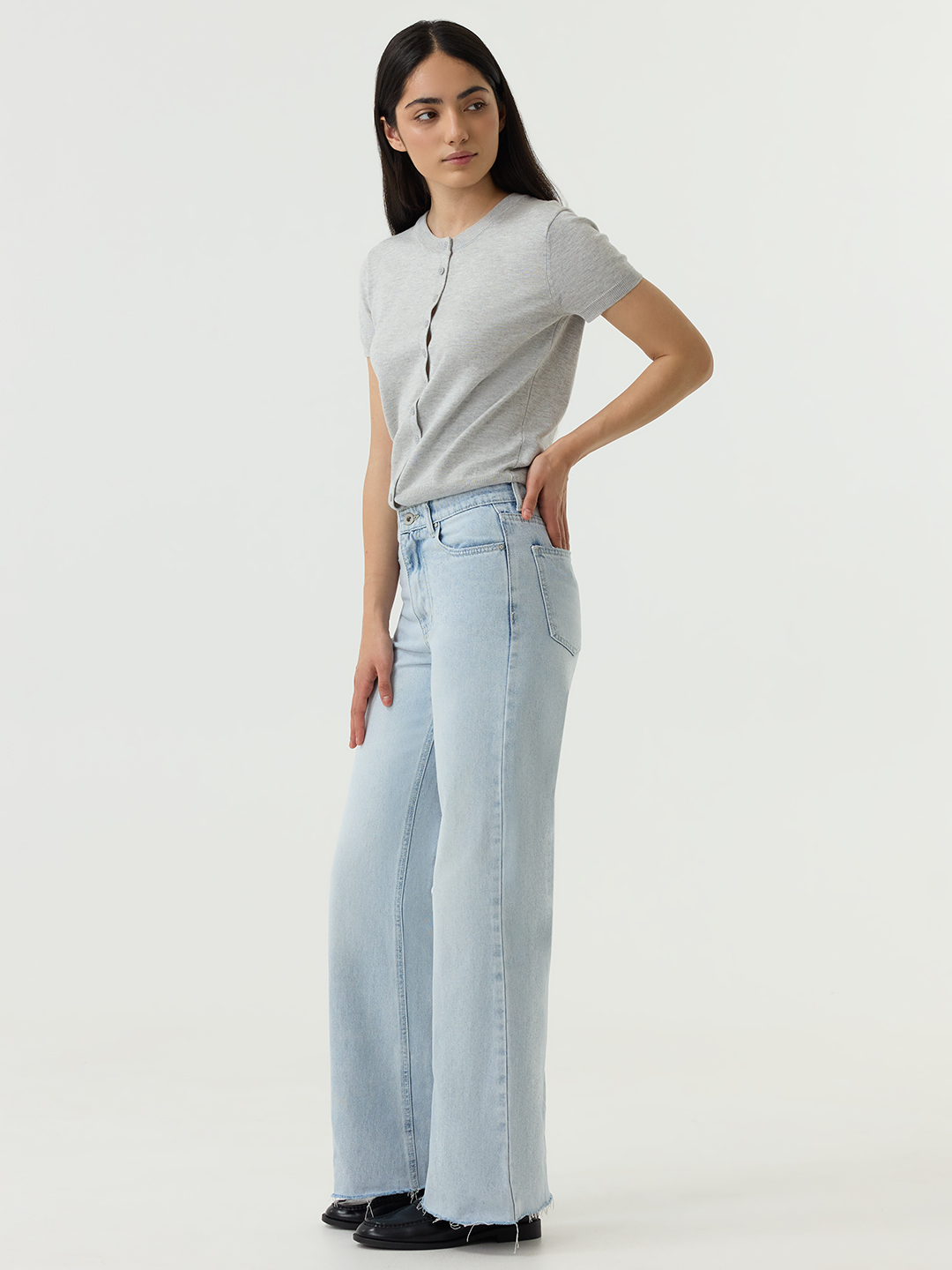 Кардиган серый для женщин 48121-61 50