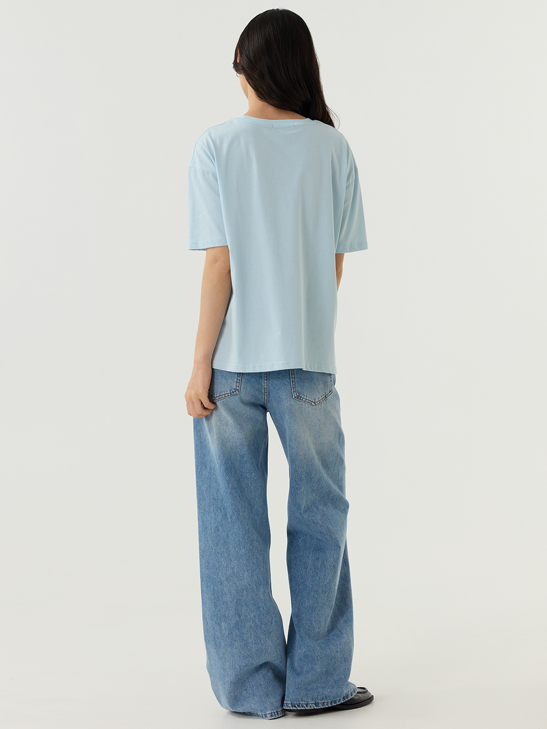 Футболка голубой для женщин 48114-10 67