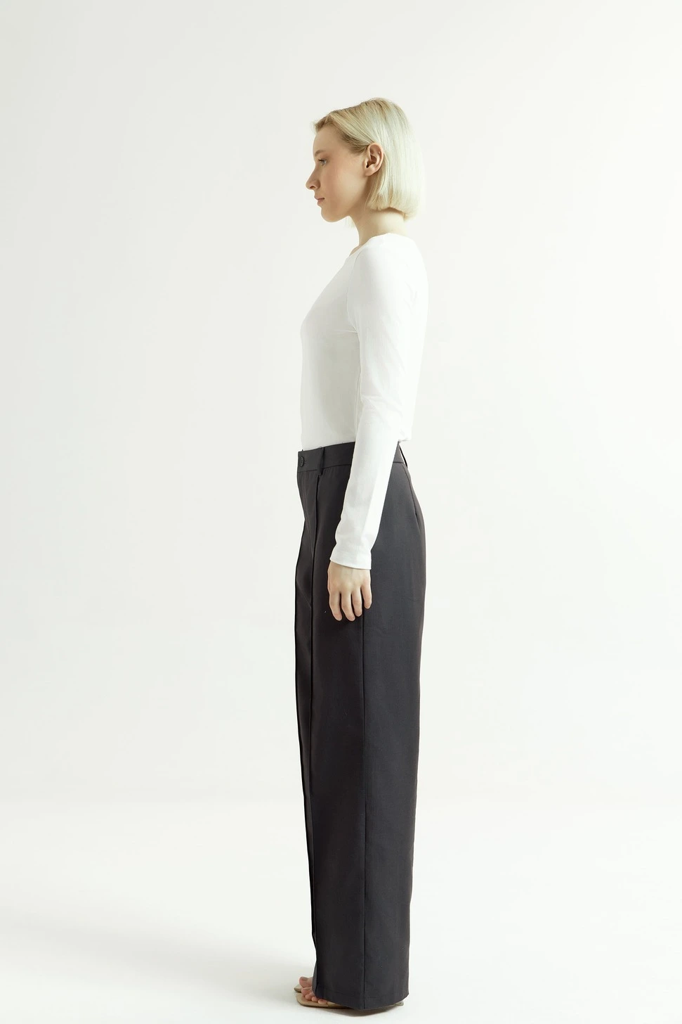 Лонгслив белый для женщин 43120-4 59