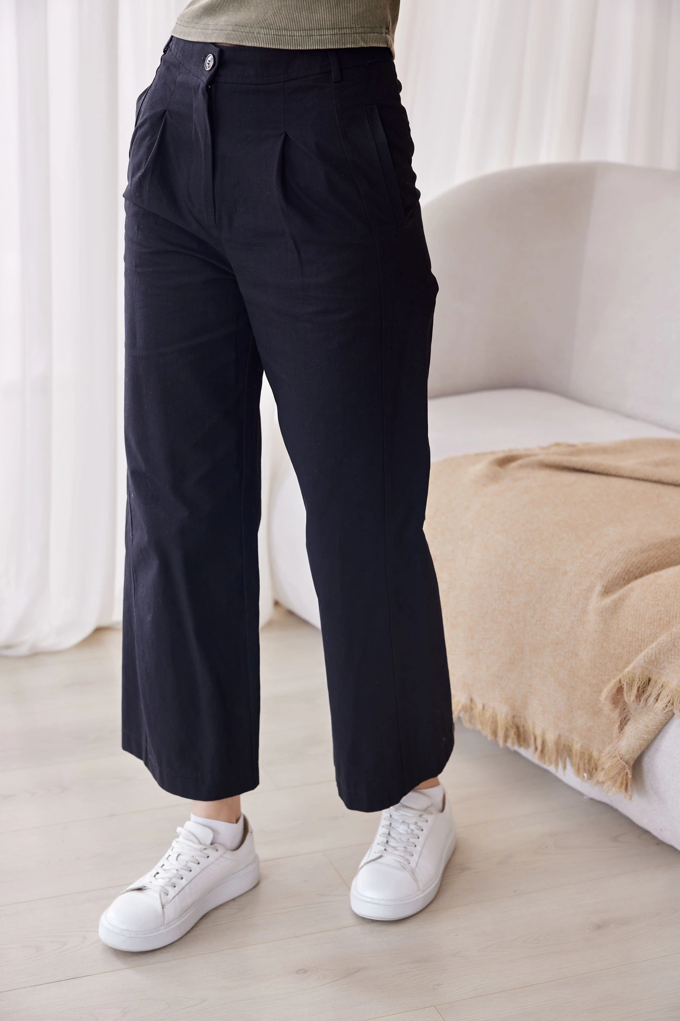 Брюки черный для женщин 40190-1 71